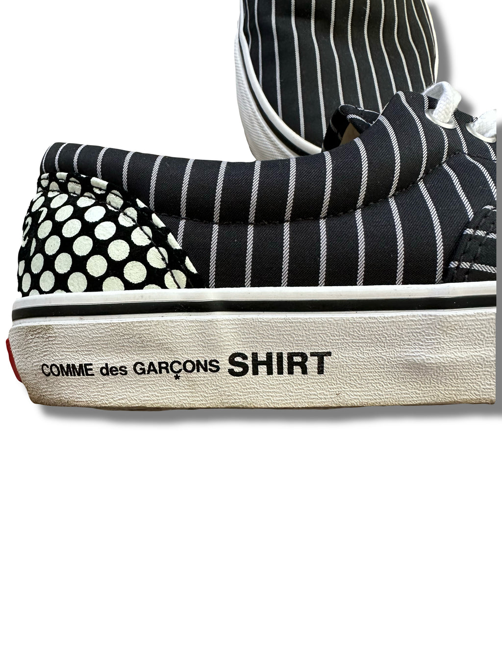 SS14 Supreme x Vans Collab PintStripe Black