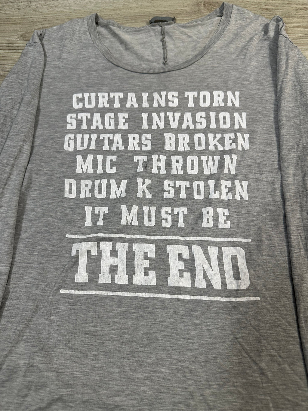 AW05 Dior Homme The End Longsleeve
