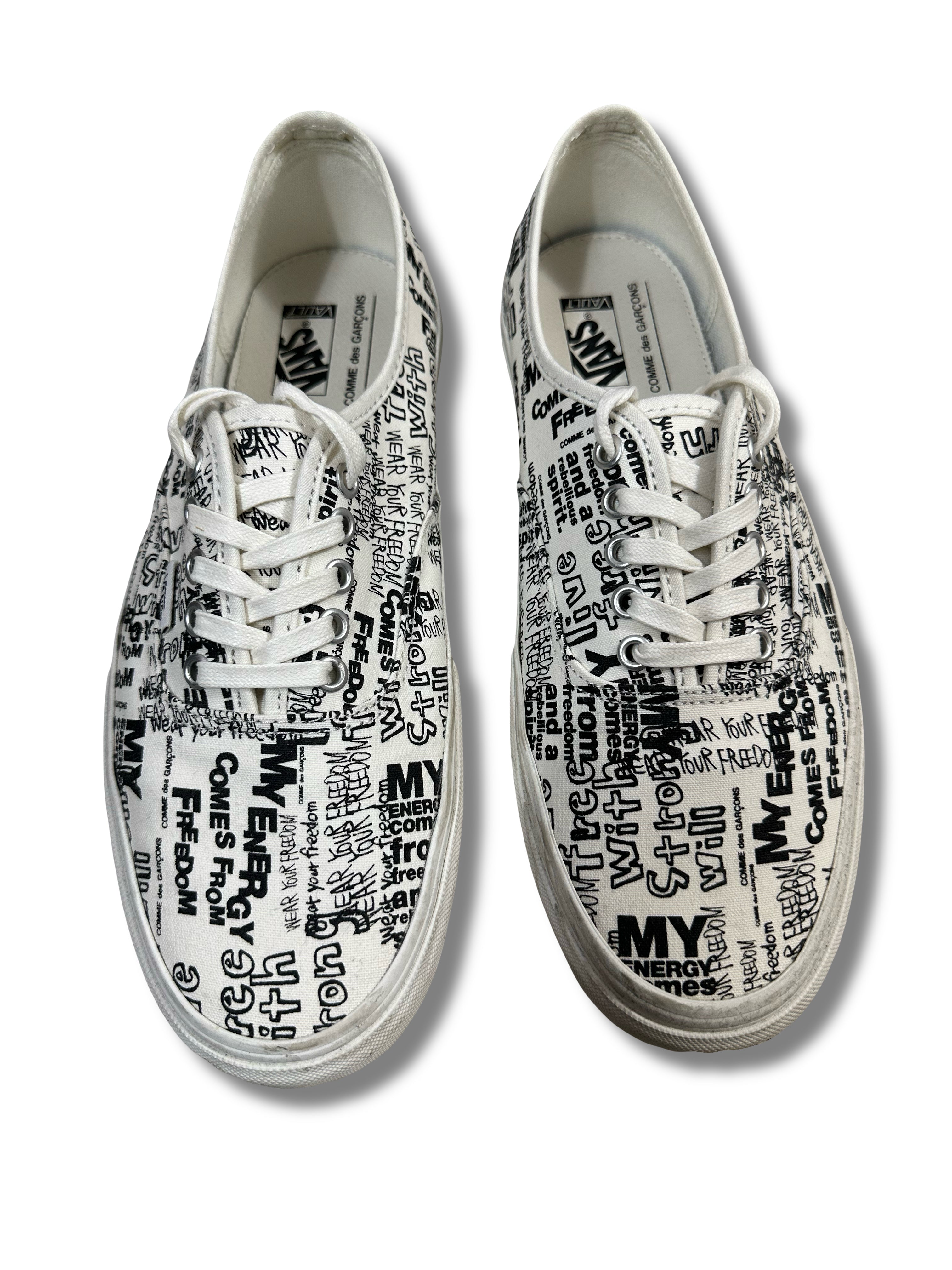 Comme Des Garçon x Vans Freedom Collab