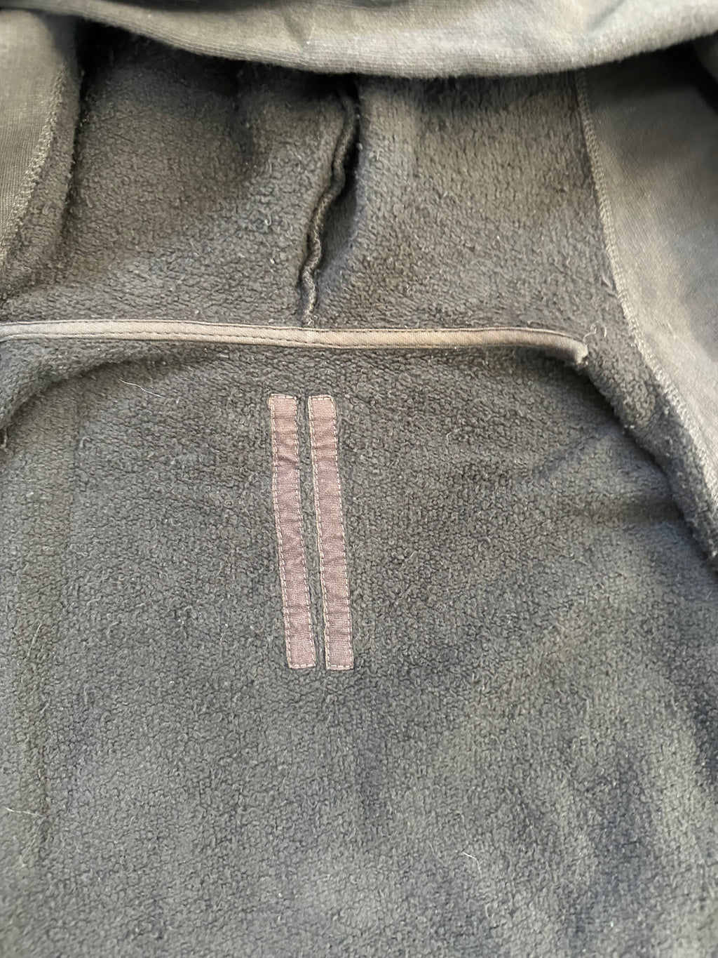 AW10 Rick Owens Dark Dust Mountain Hoodie Size M