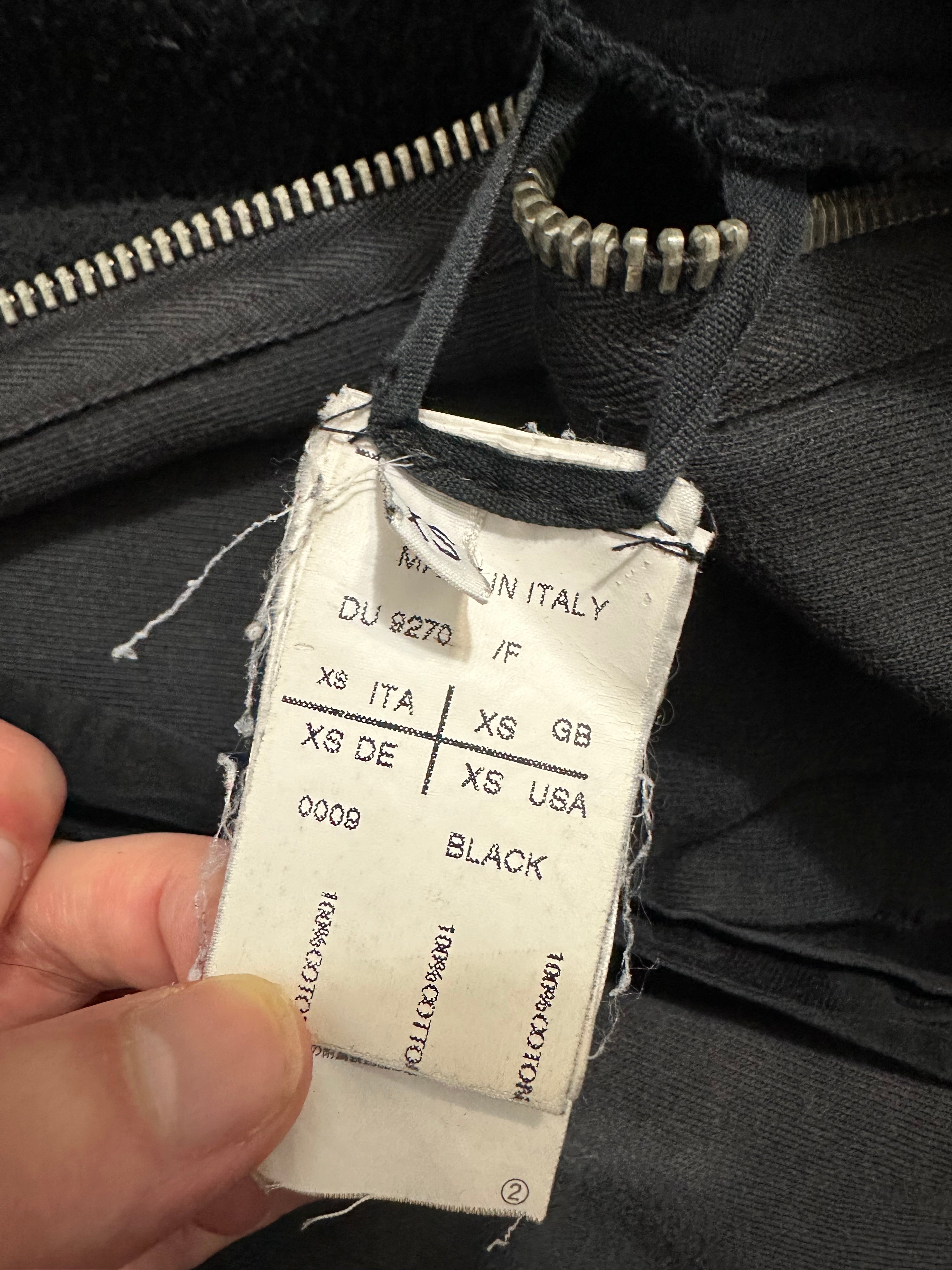 SS09 Rick Owens Gimp Hoodie
