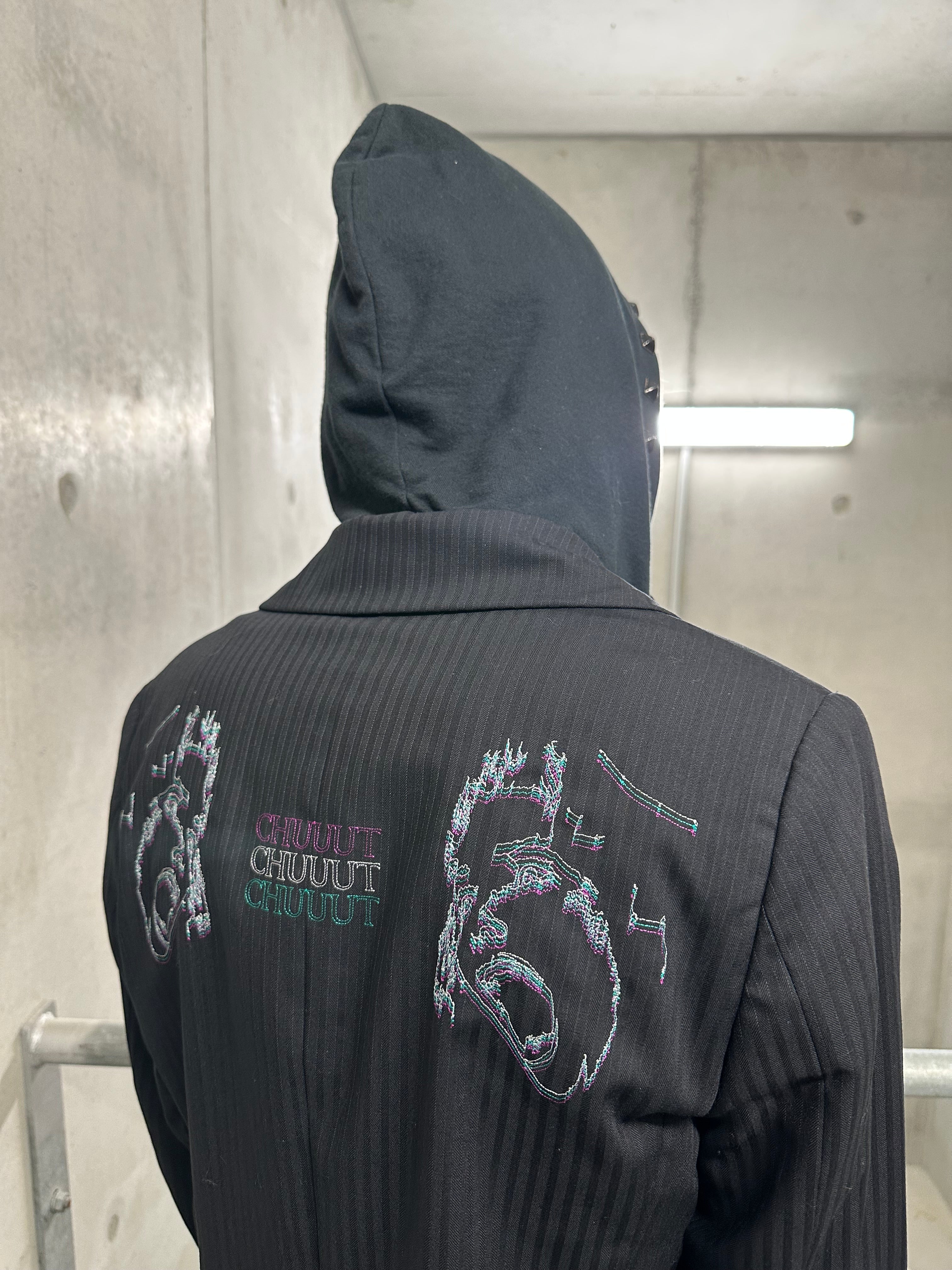 UNDERCOVER SS06 Studded Embroidery Blazer