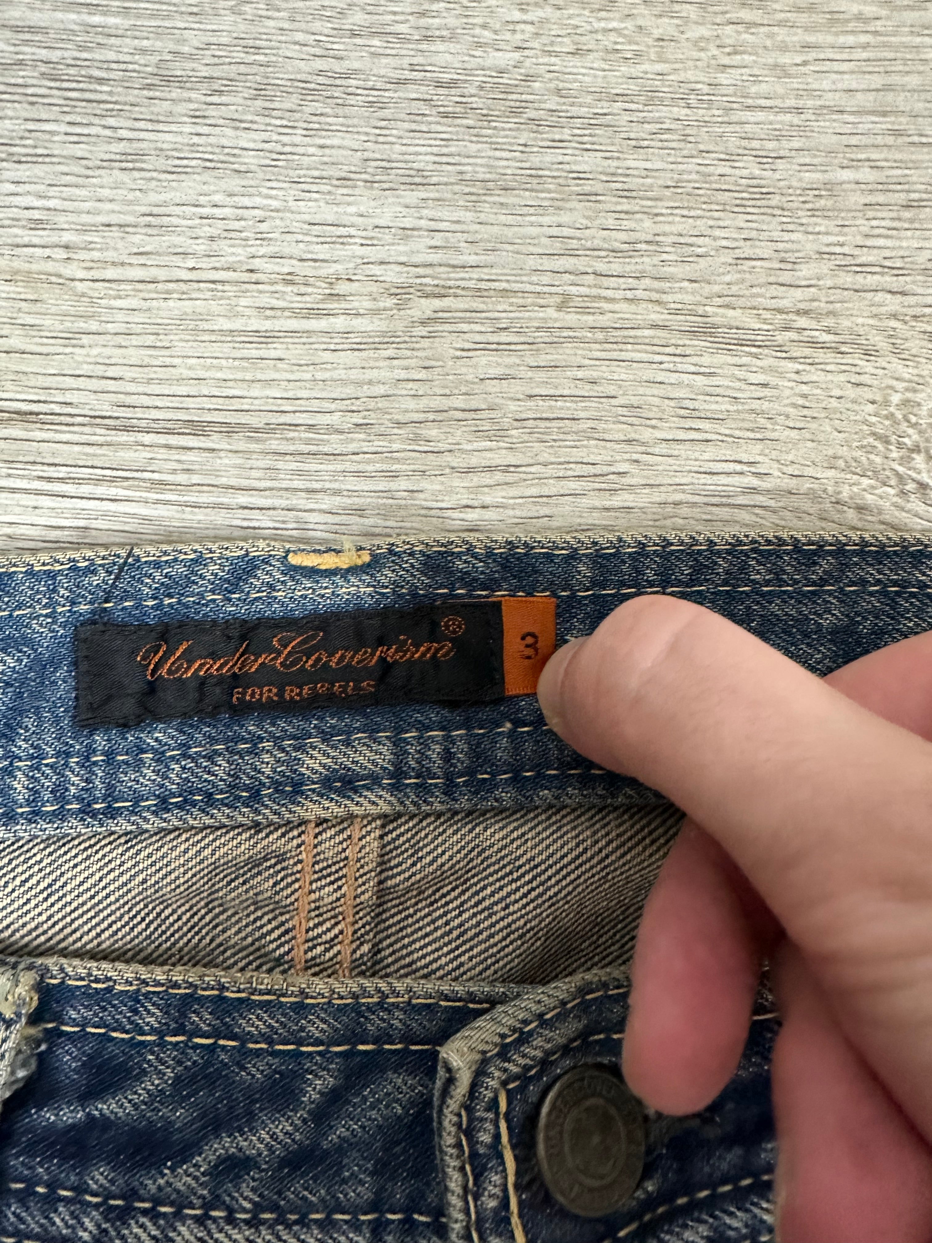 SS06 Undercover Bush Denim FACTORY ERROR