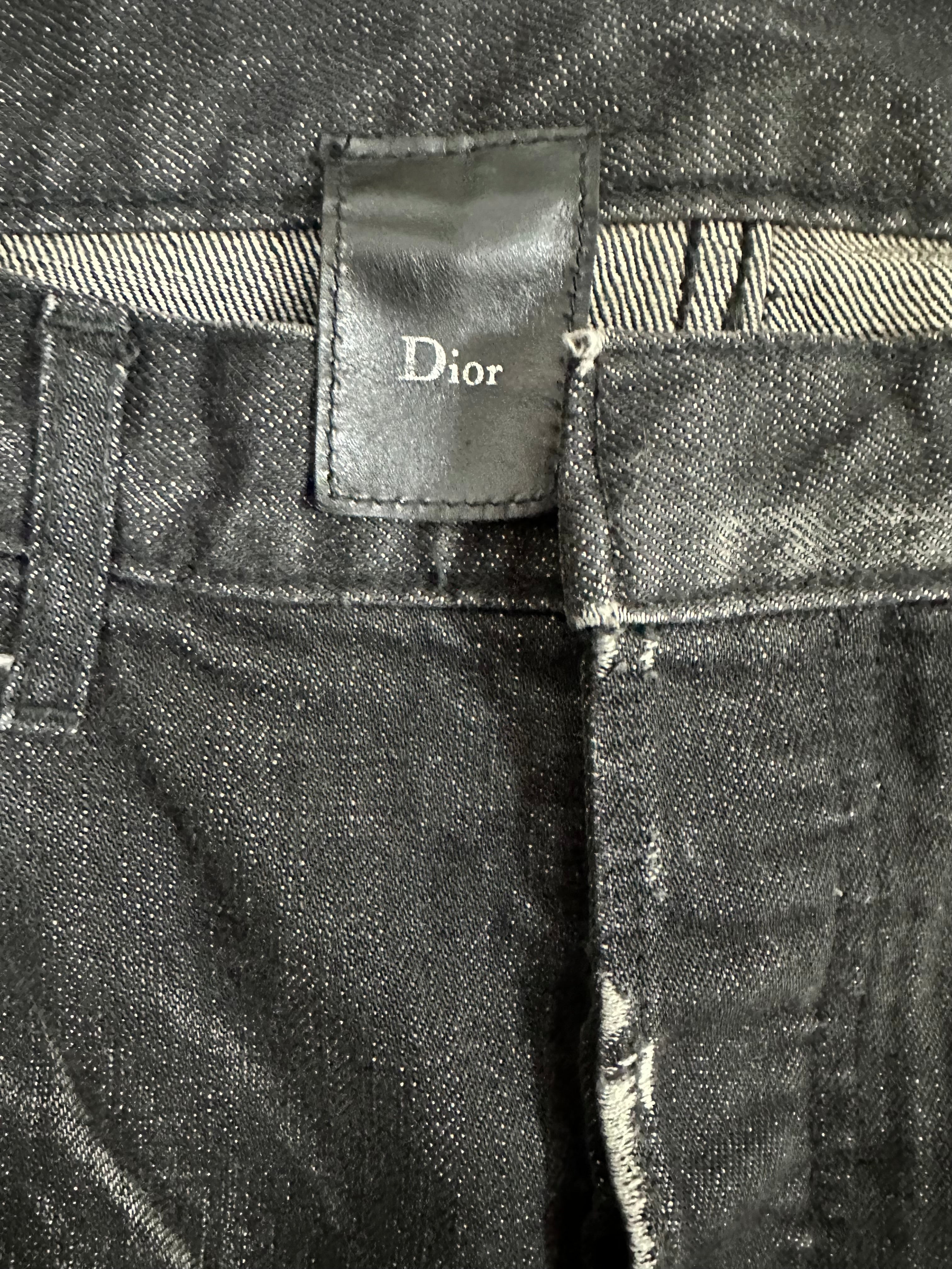 SS03 Dior Homme Clawmark Denim
