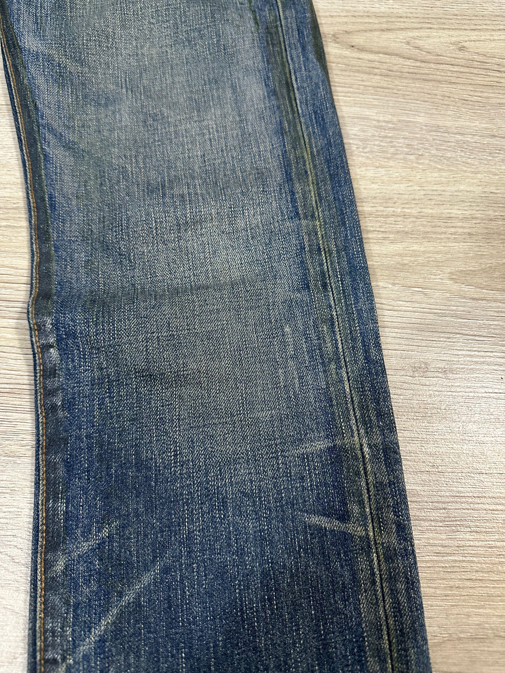 AW05 Dior Homme Luster Waxed Denim