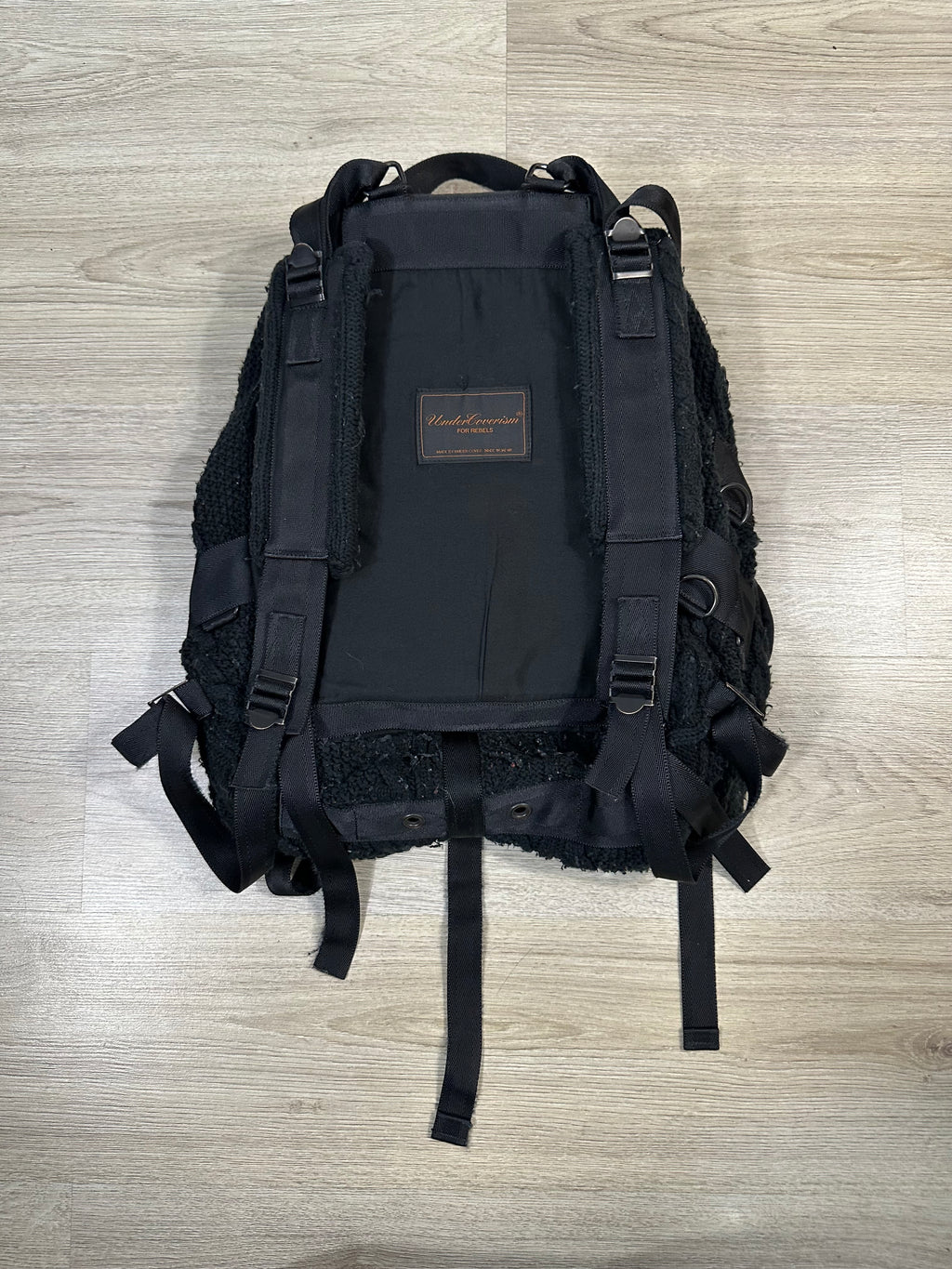AW04 UNDERCOVER Modular Knit Backpack