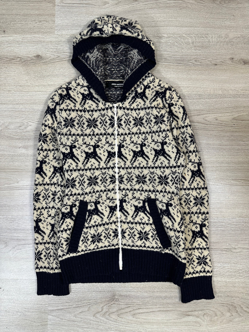 AD05 Junya Watanabe Reindeer Sweater Jacket