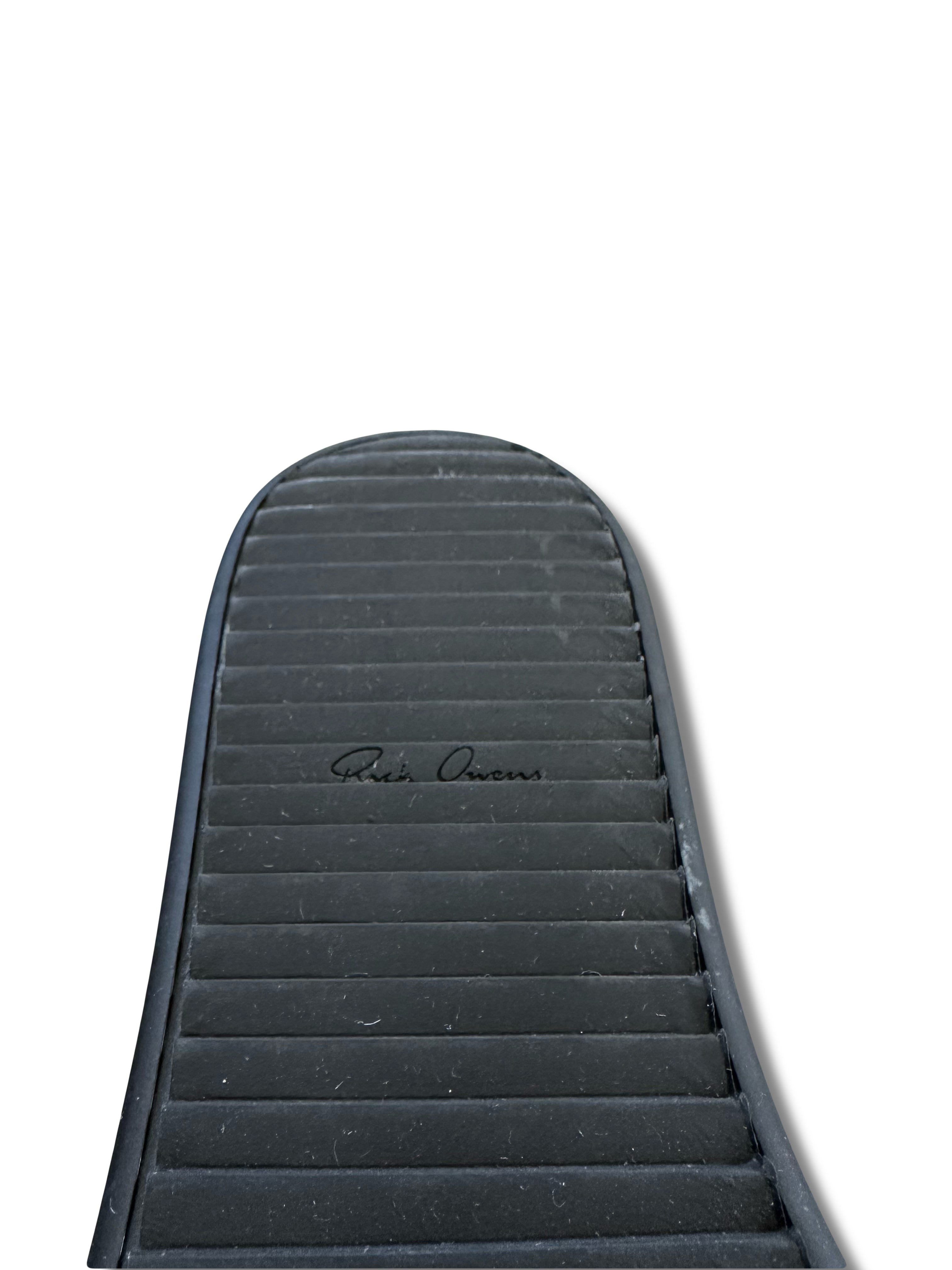 AW15 Rick Owens Triple Black Ramones 42.5