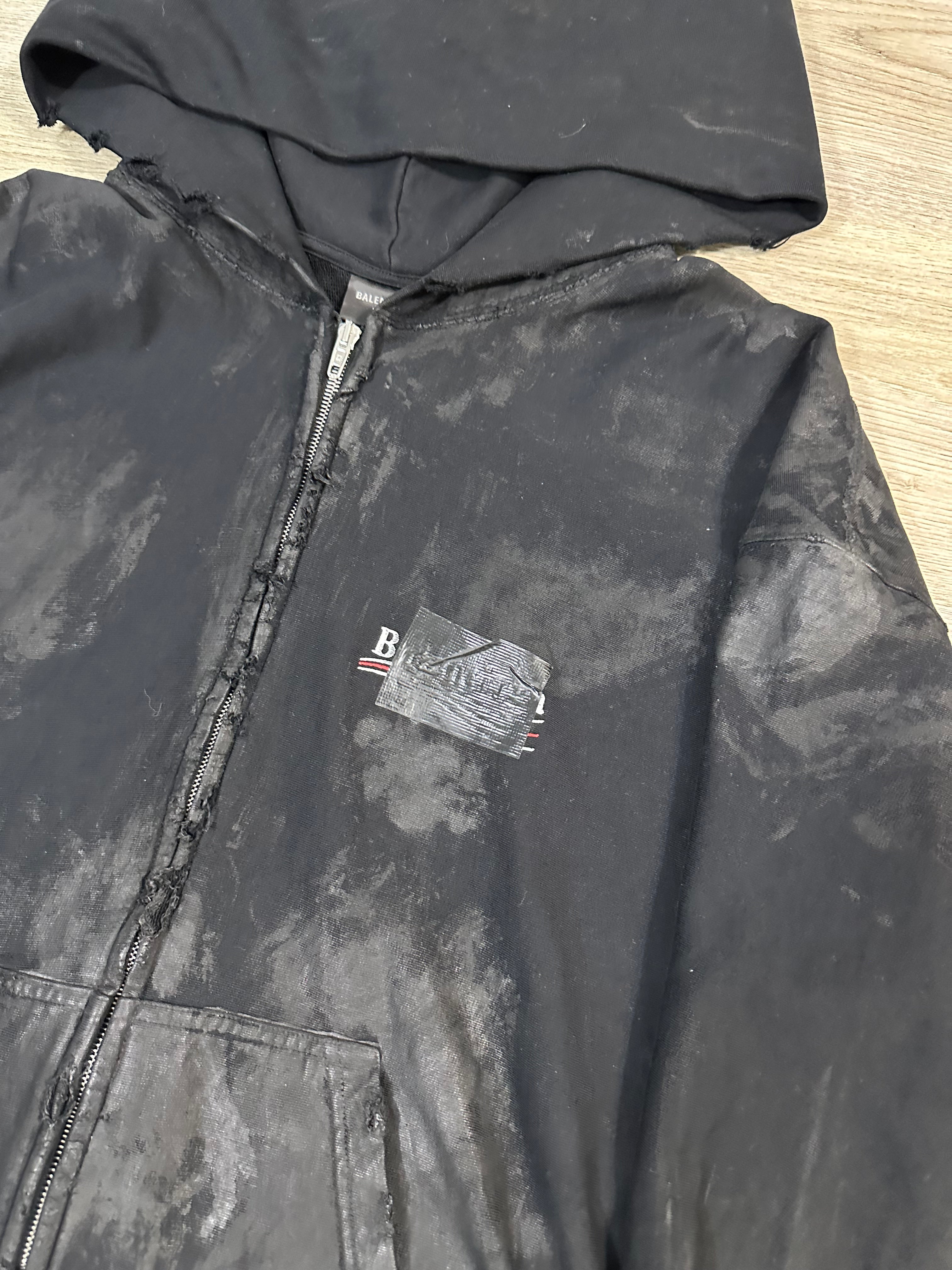 SS23 Balenciaga Mud Gaffer Hoodie