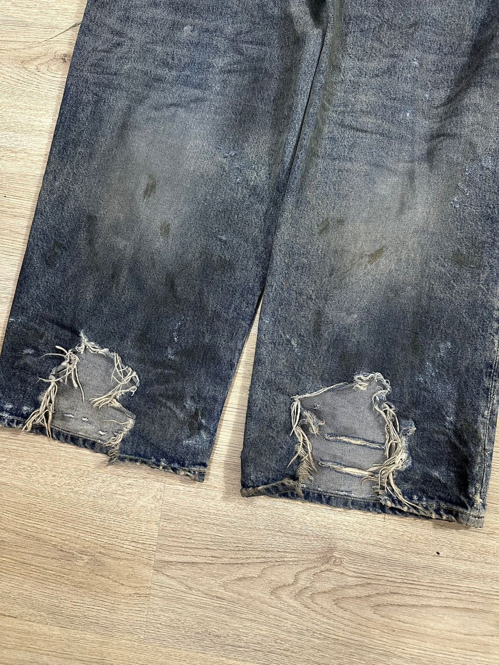 Balenciaga SS23 Oil Spill Baggy Denim
