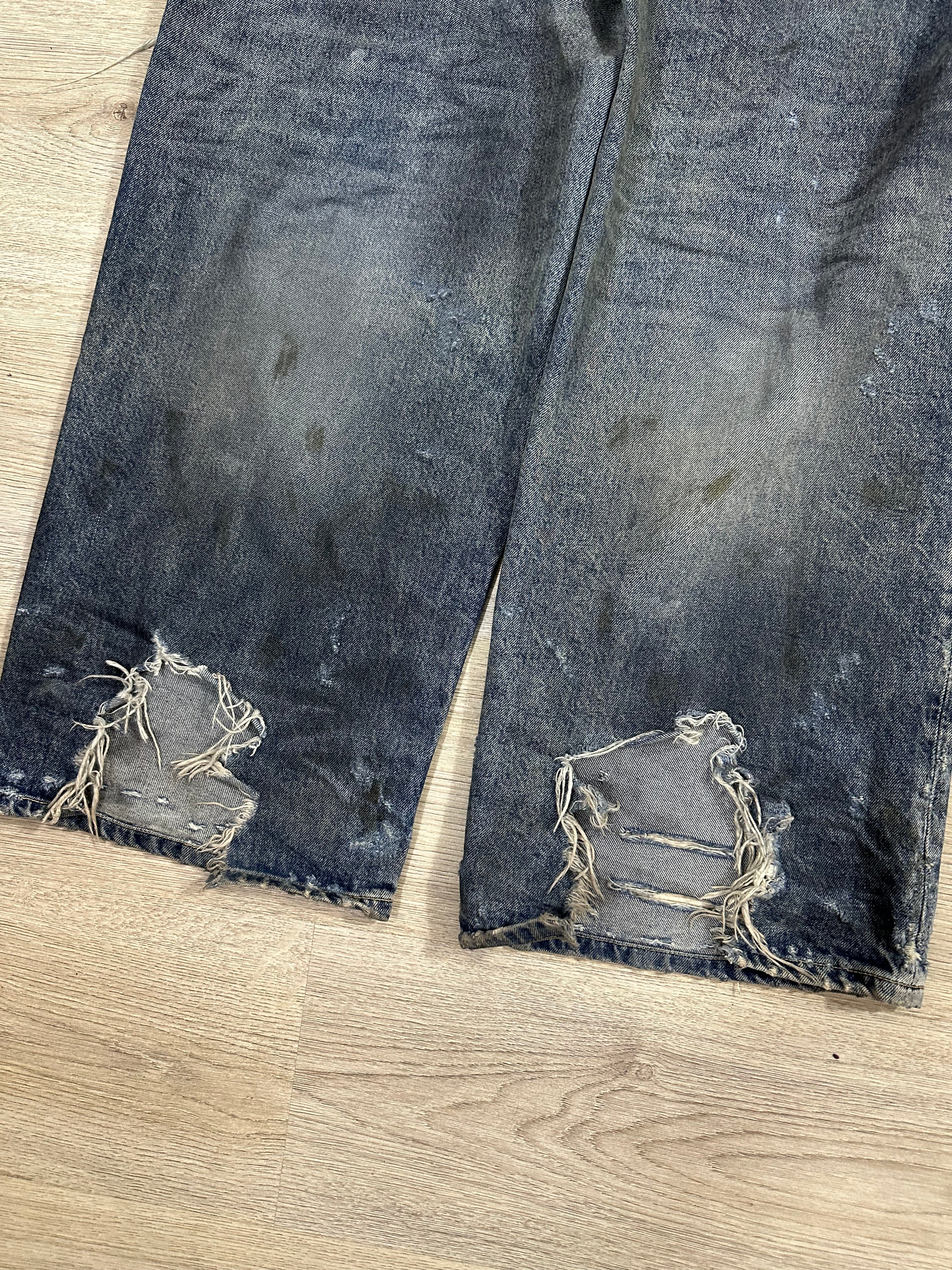 Balenciaga SS23 Oil Spill Baggy Denim