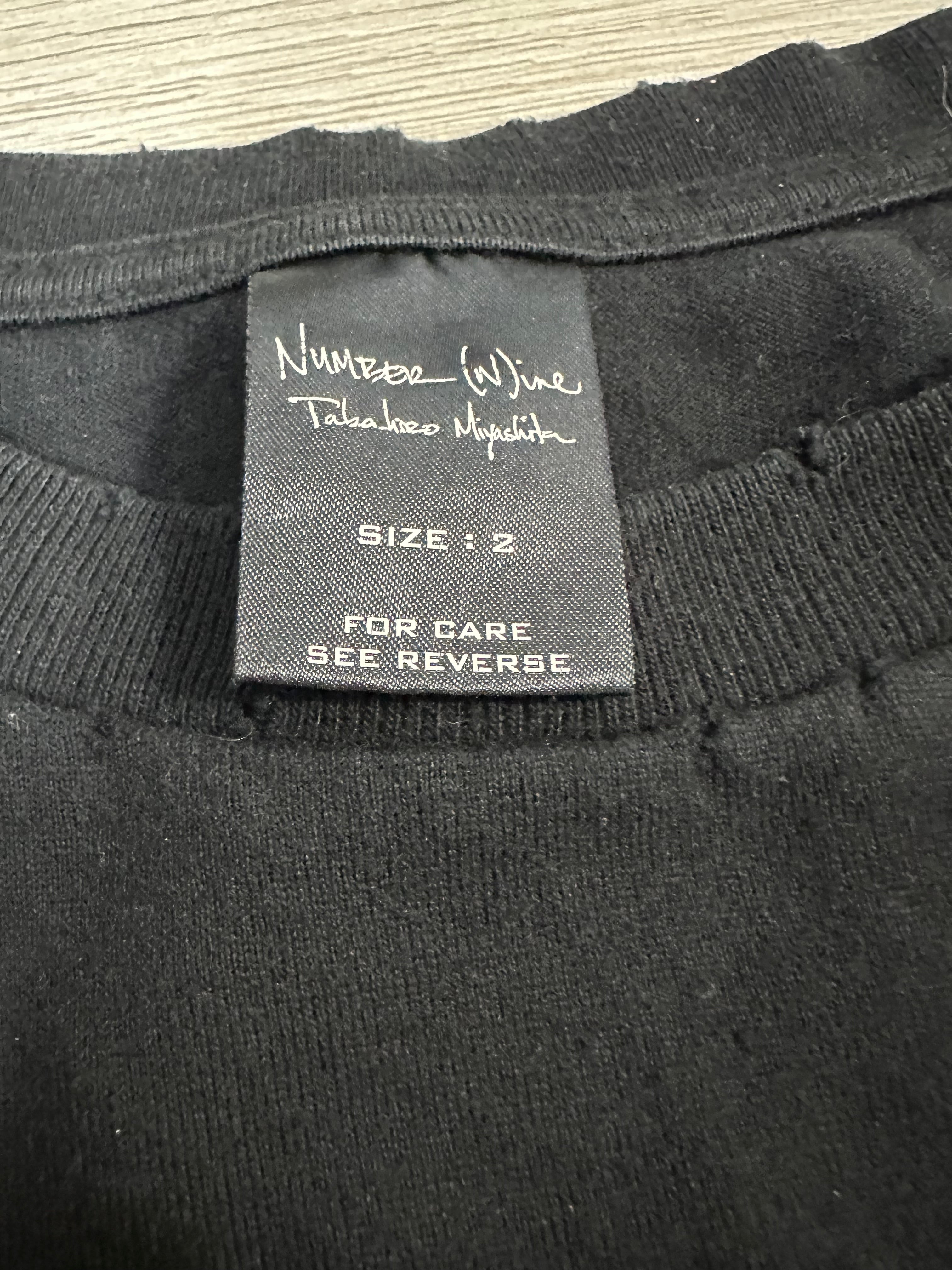 AW05 Number Nine The High Streets T-shirt
