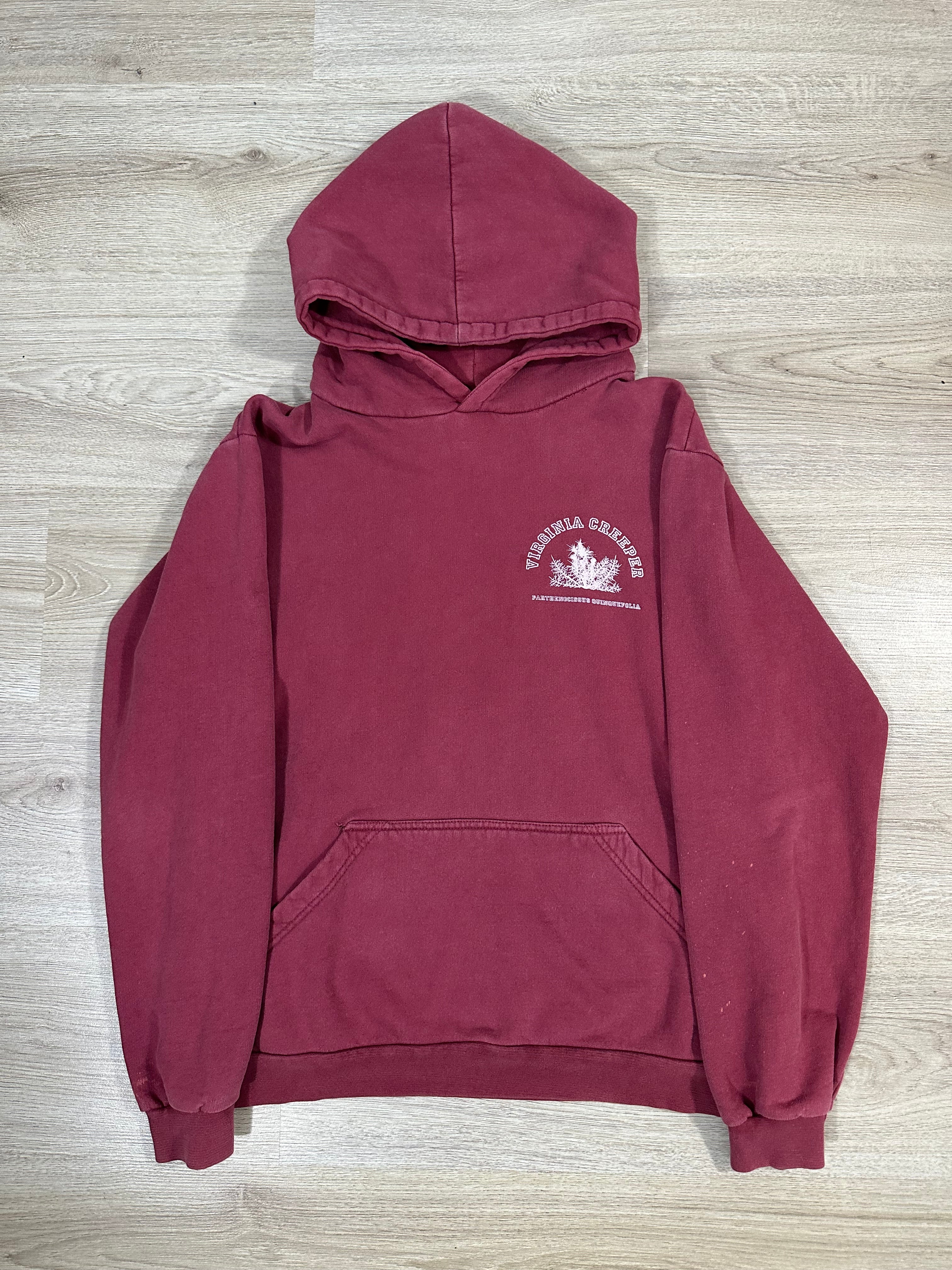 AW02 Raf Simons Virginia Creeper Logo Hoodie
