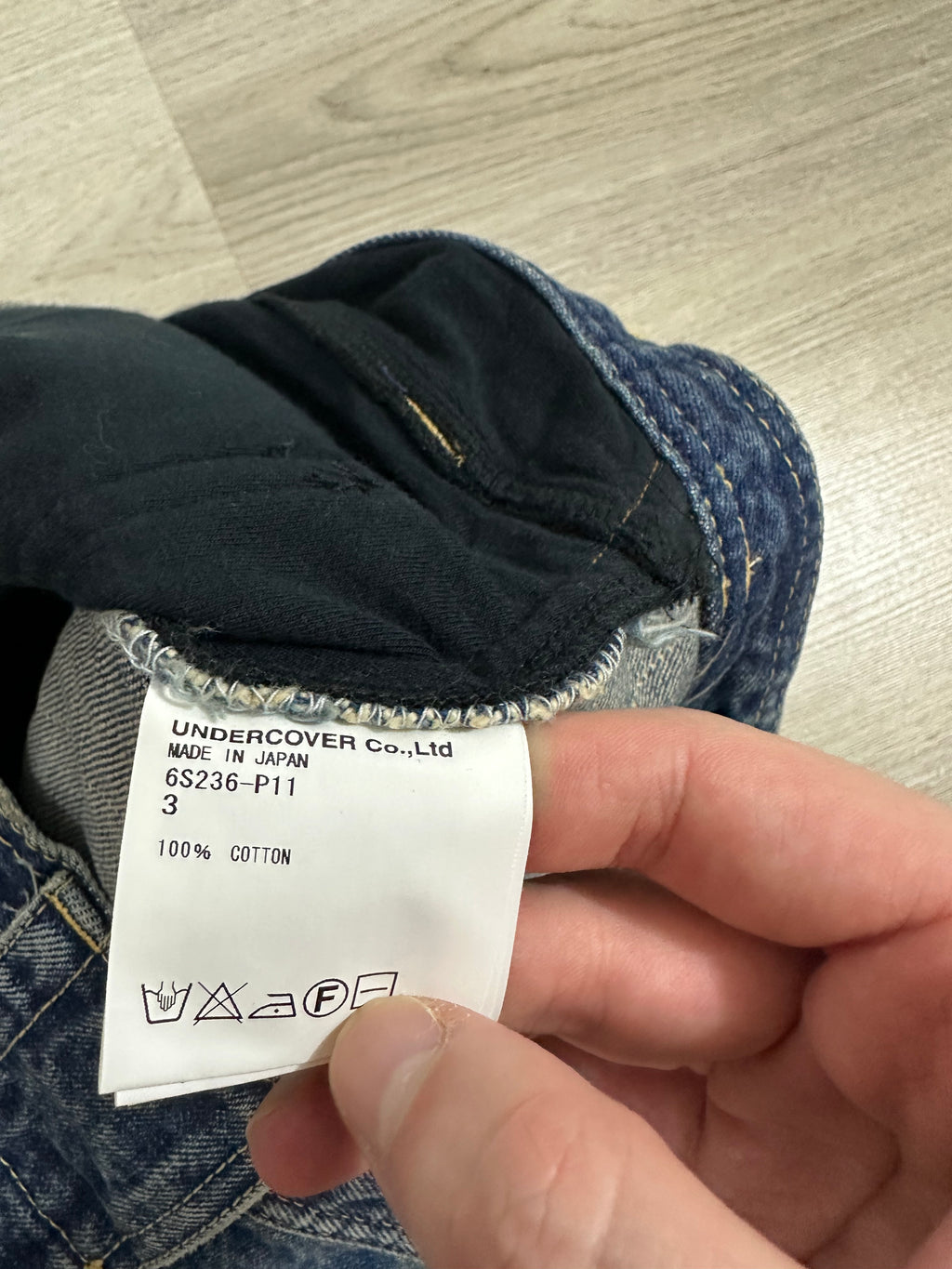 SS06 UNDERCOVER T Hybrid Denim