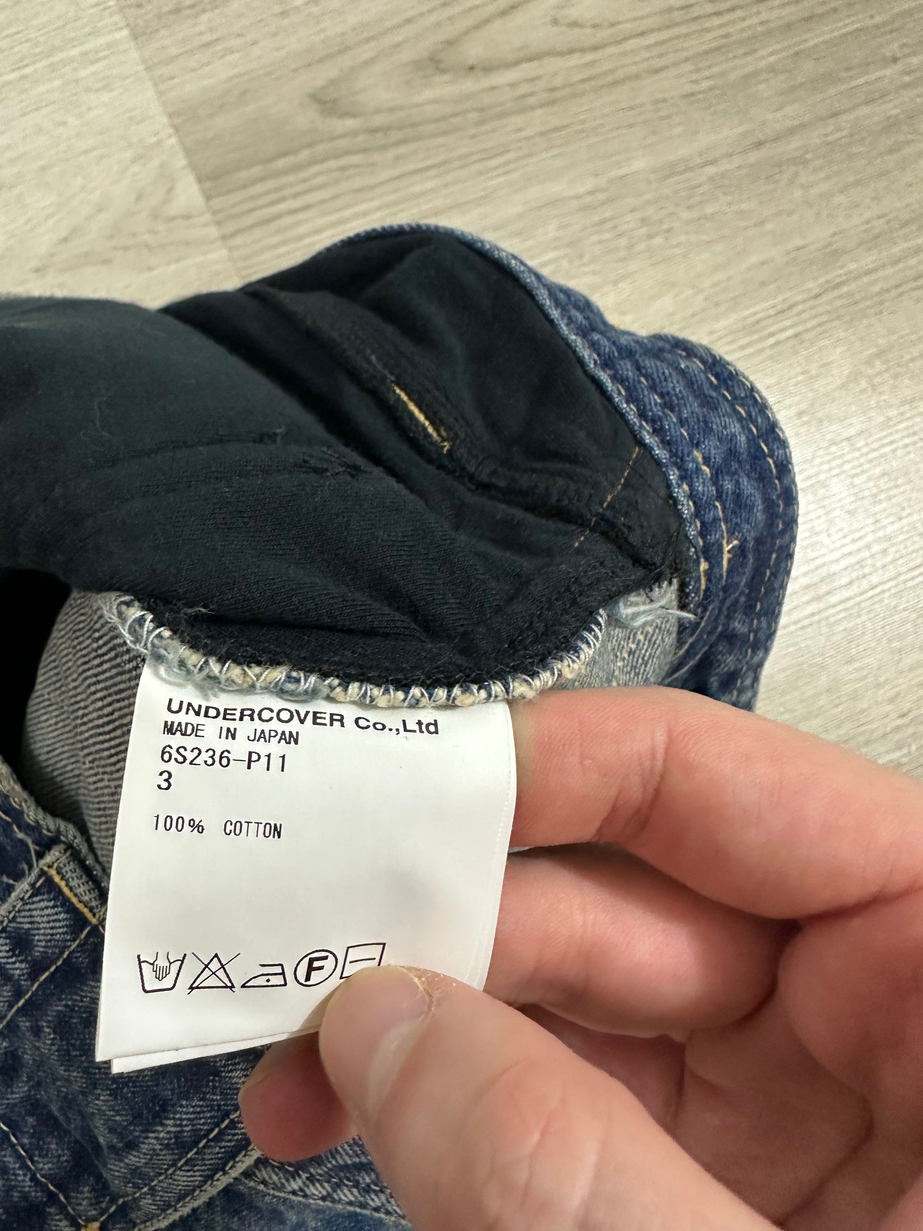 SS06 UNDERCOVER T Hybrid Denim