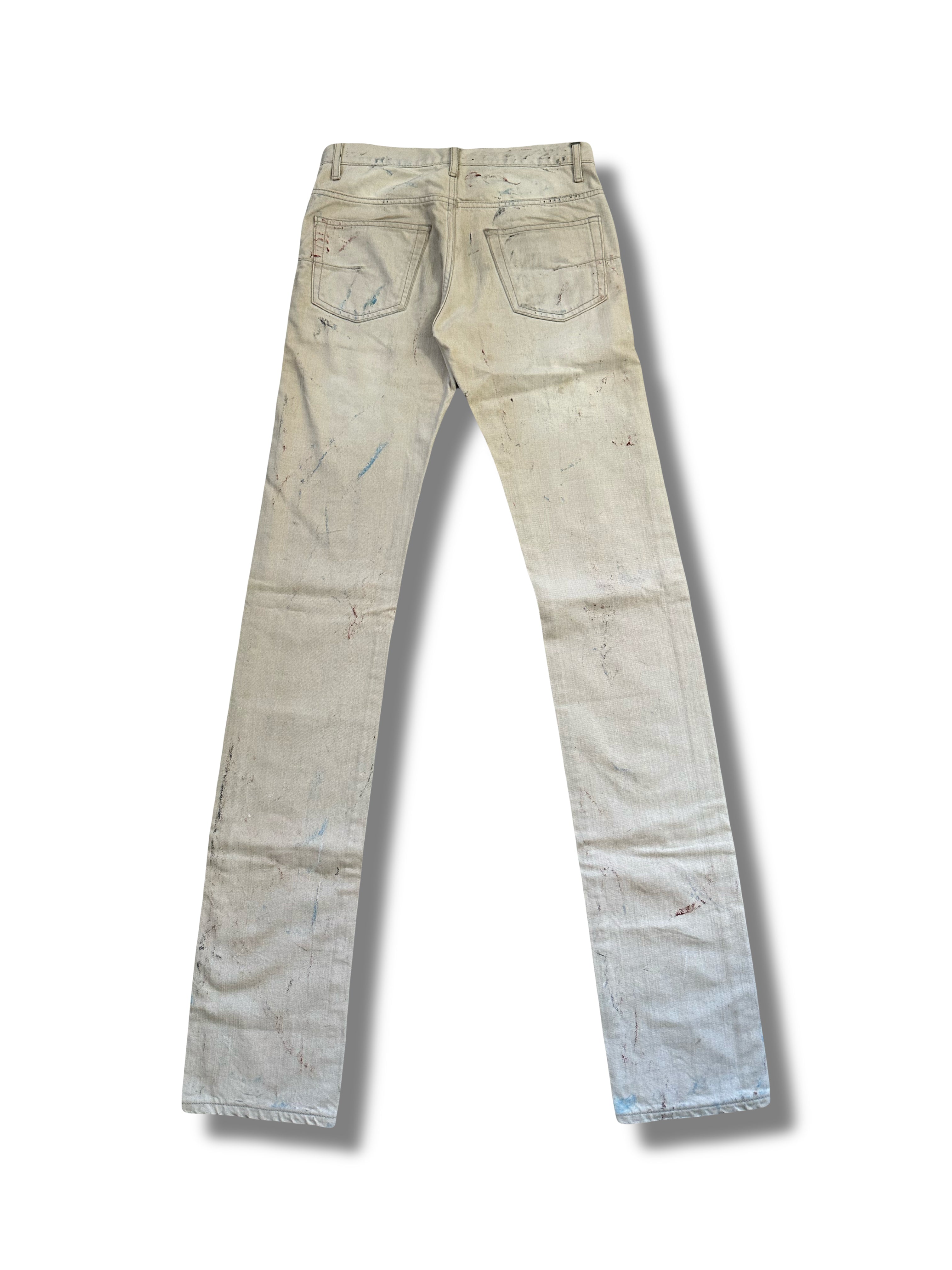 AW05 Dior Homme Painter Denim Size 27
