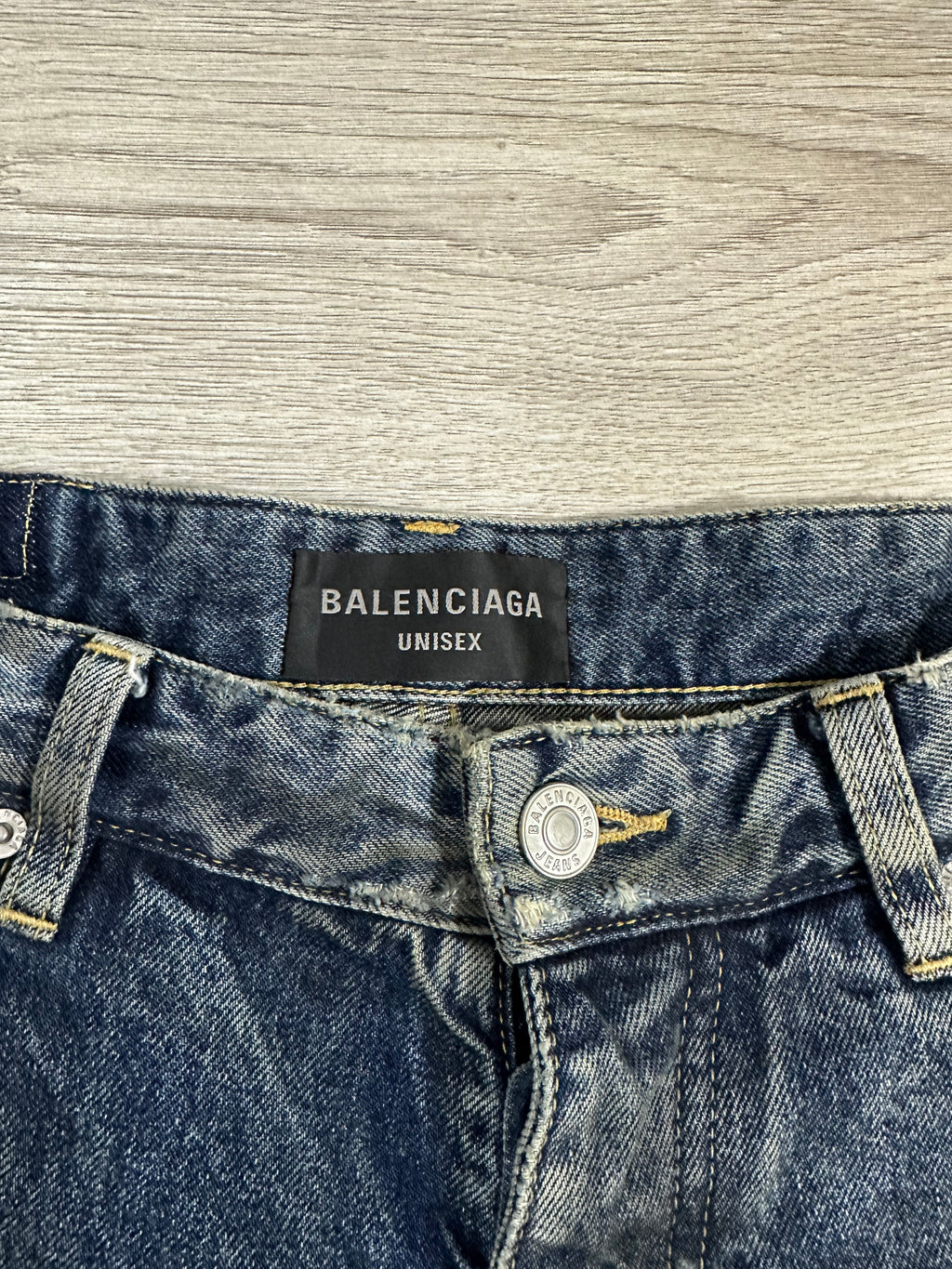 Balenciaga SS23 Oil Spill Baggy Denim