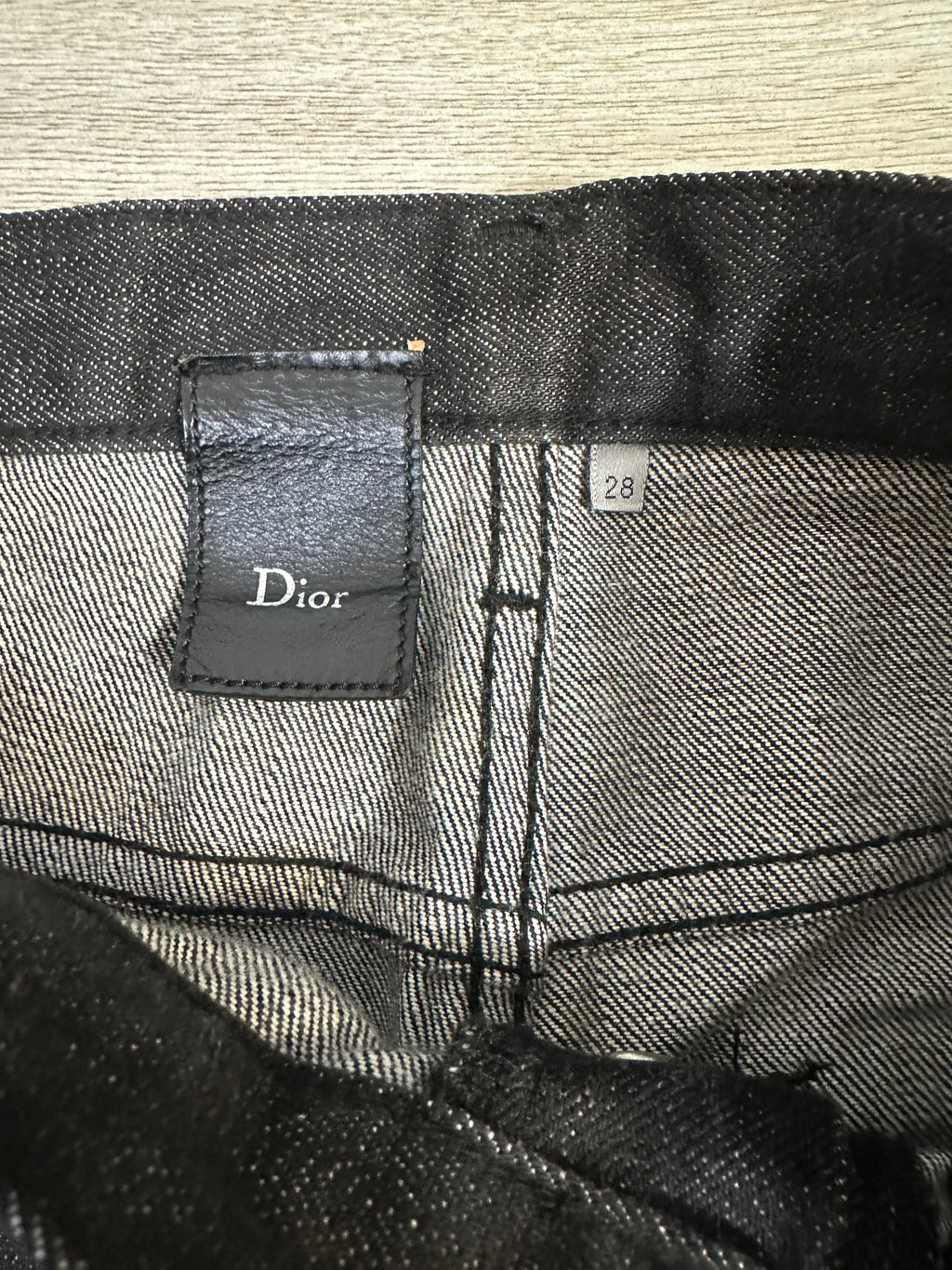 AW07 Dior Homme Navigate Denim