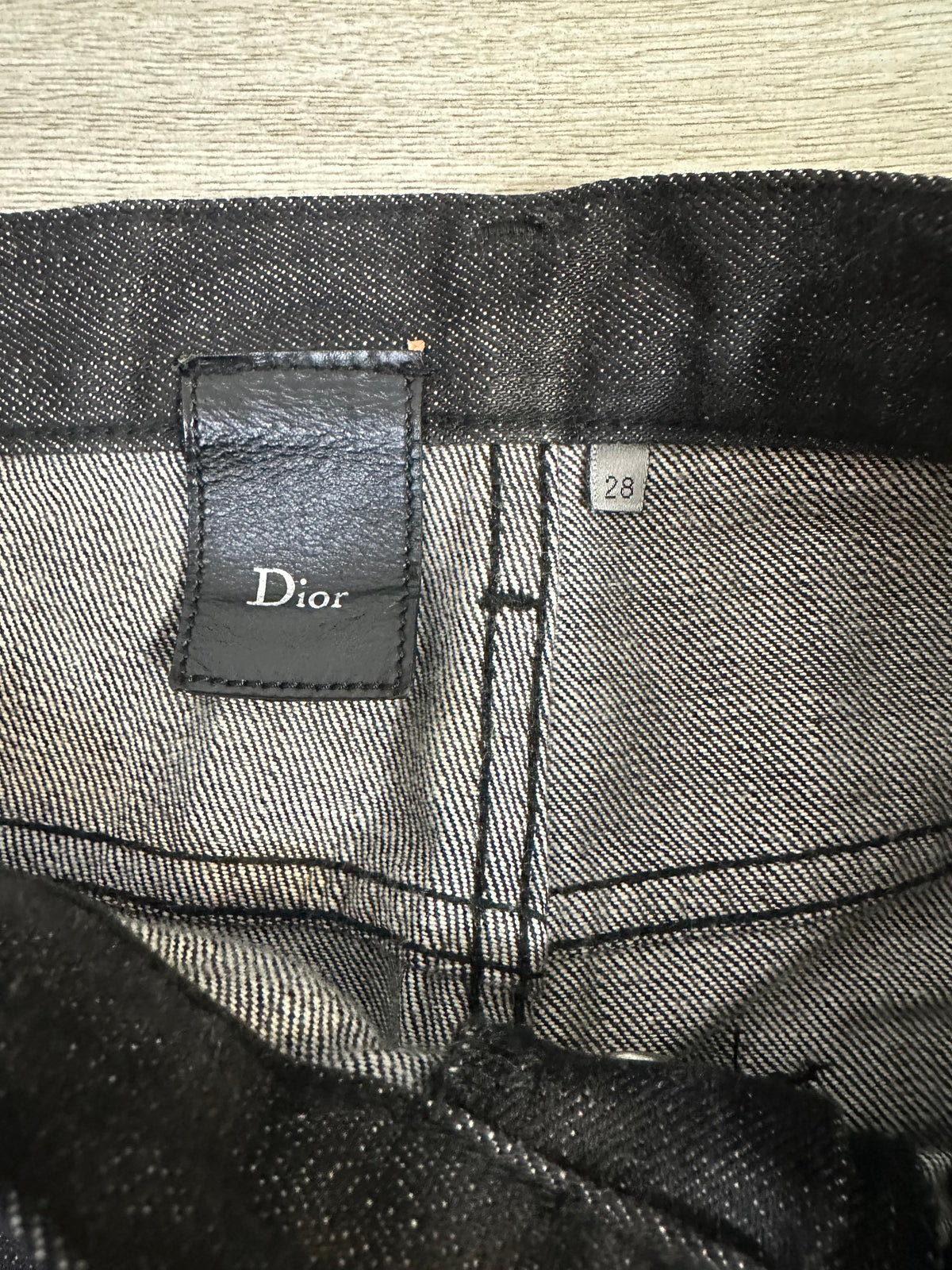 AW07 Dior Homme Navigate Denim