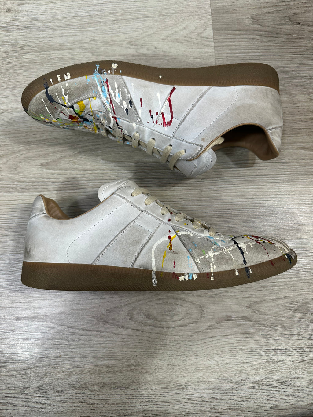 Maison Margiela Paint Splattered Gats