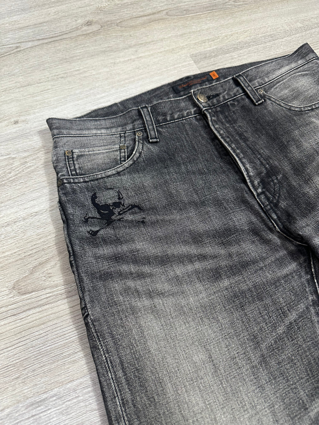 AW05 UNDERCOVER Skull Denim