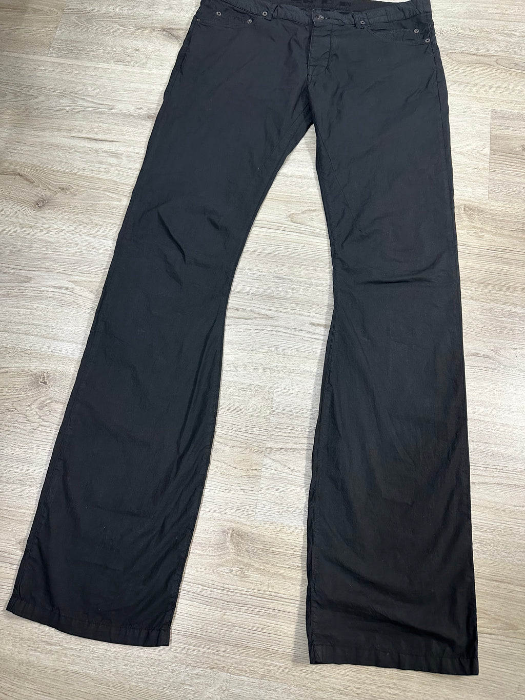 Rick Owens SS11 Anthem Bootcut Poplin Trousers