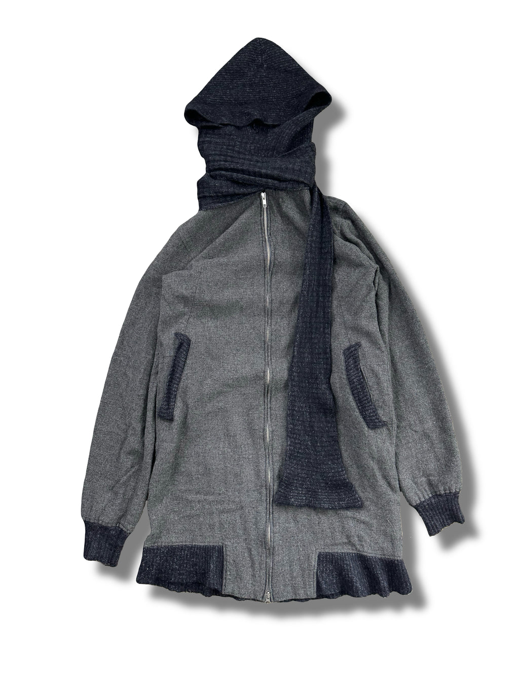 AW06 Undercover Scarf Long Jacket