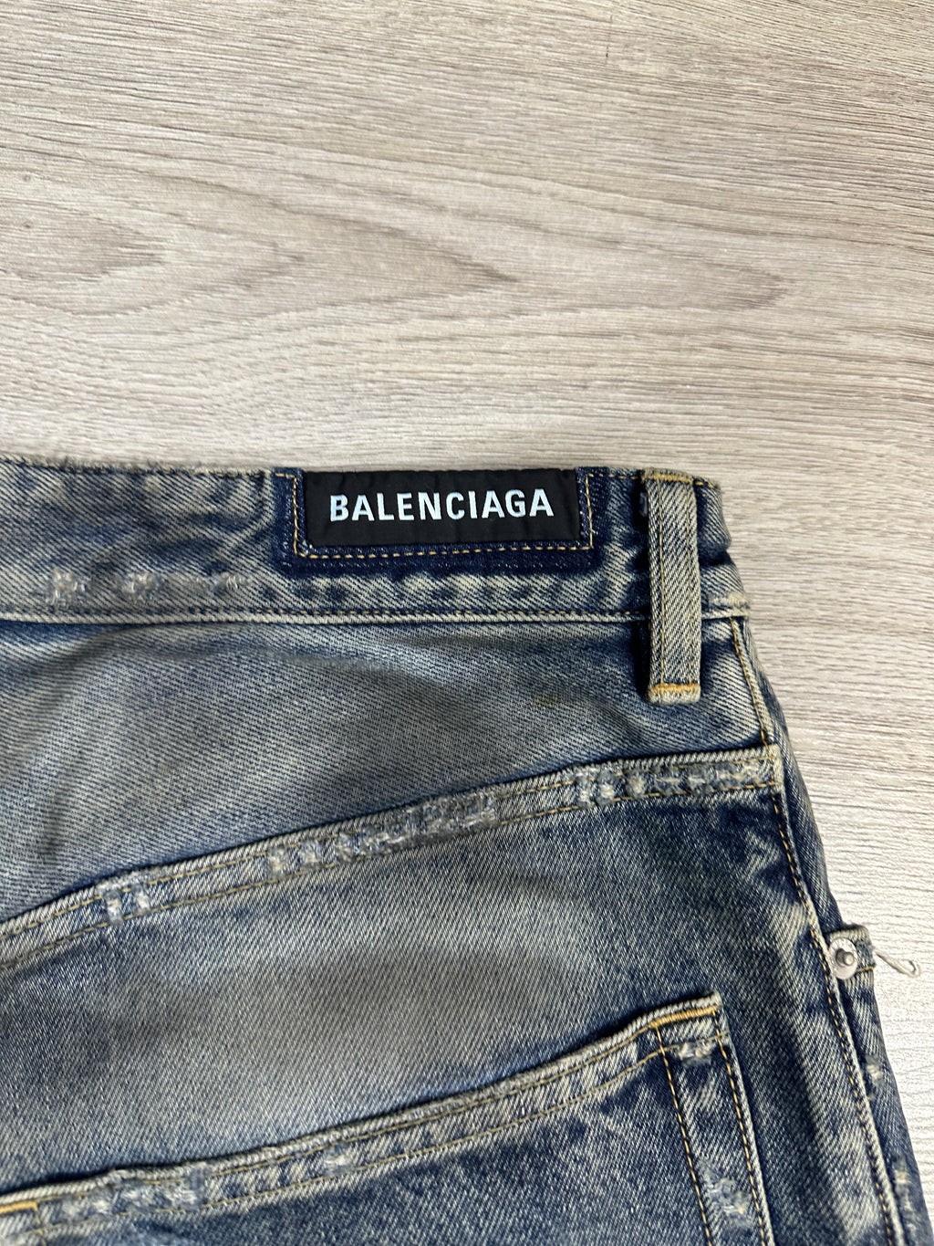 Balenciaga SS23 Oil Spill Baggy Denim