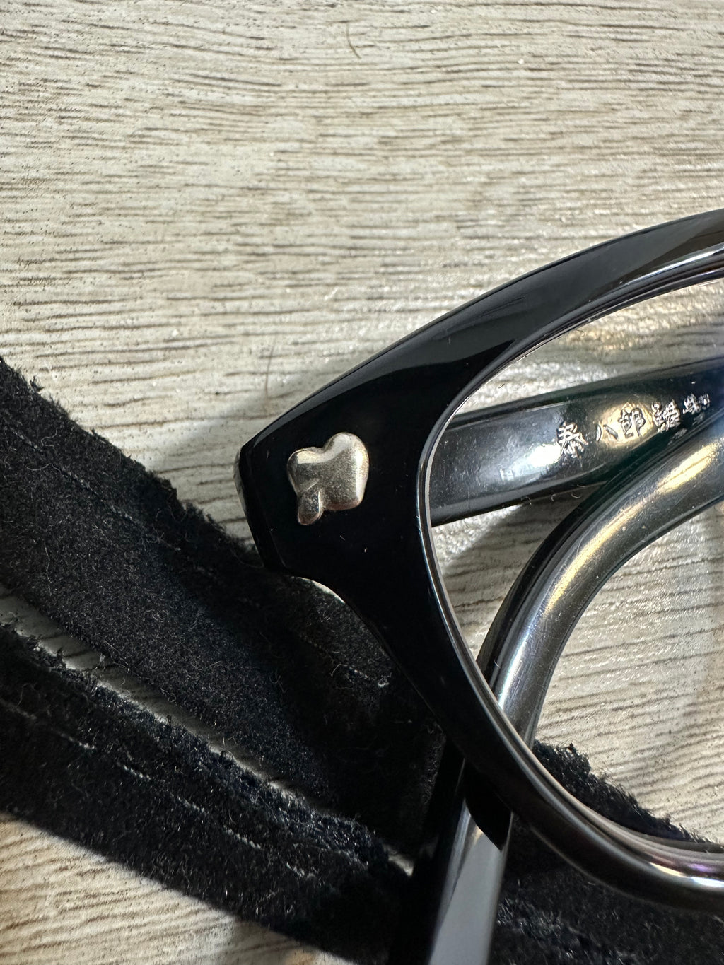 SS07 Number (N)ine Crying Heart Wayfarer Glasses