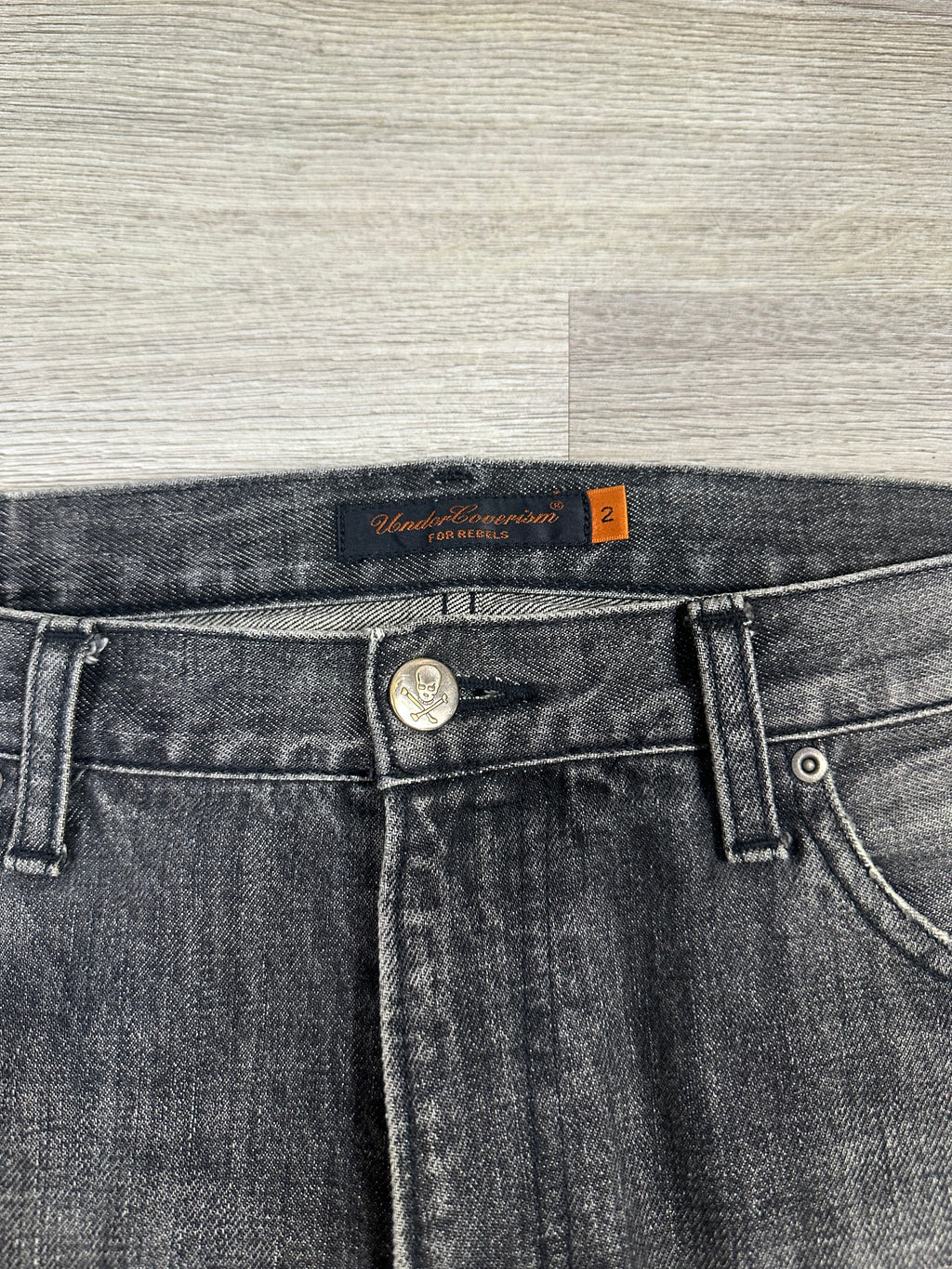 AW05 UNDERCOVER Skull Denim
