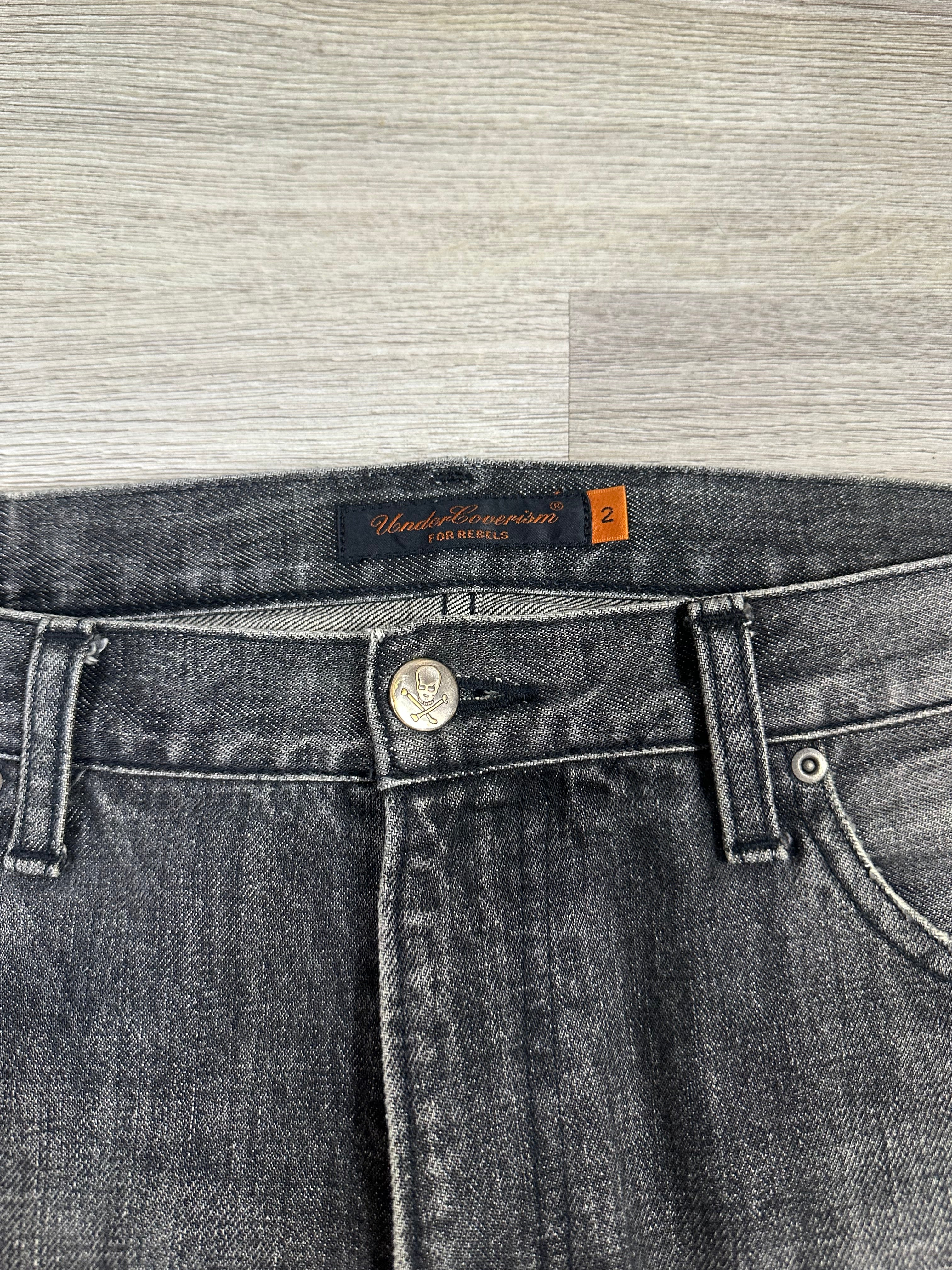 AW05 UNDERCOVER Skull Denim