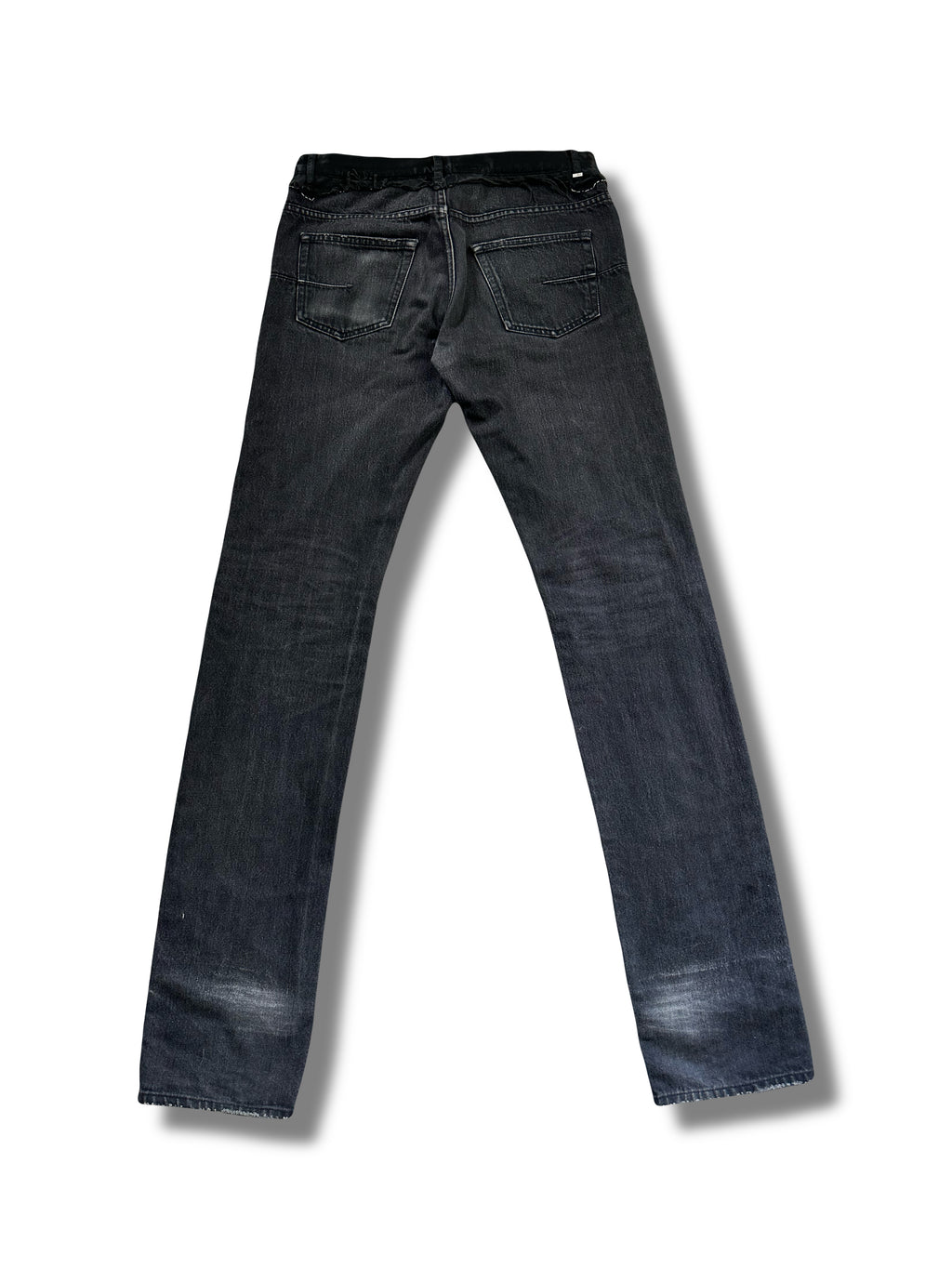 AW05 Dior Homme Satin Cummerbunds Denim Size 31