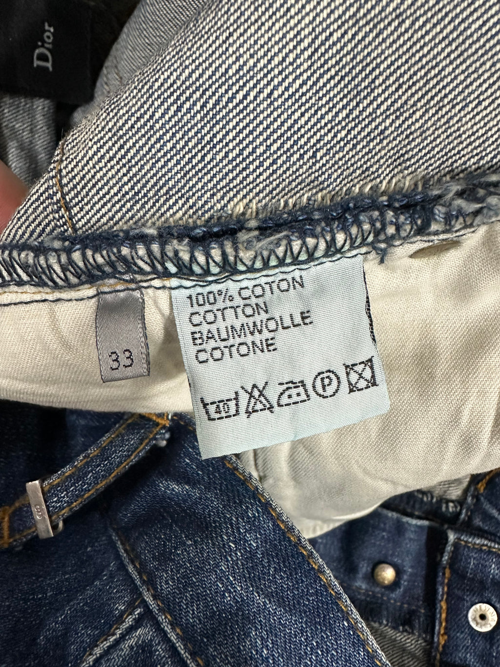 Dior Homme AW03 Luster Clawmark