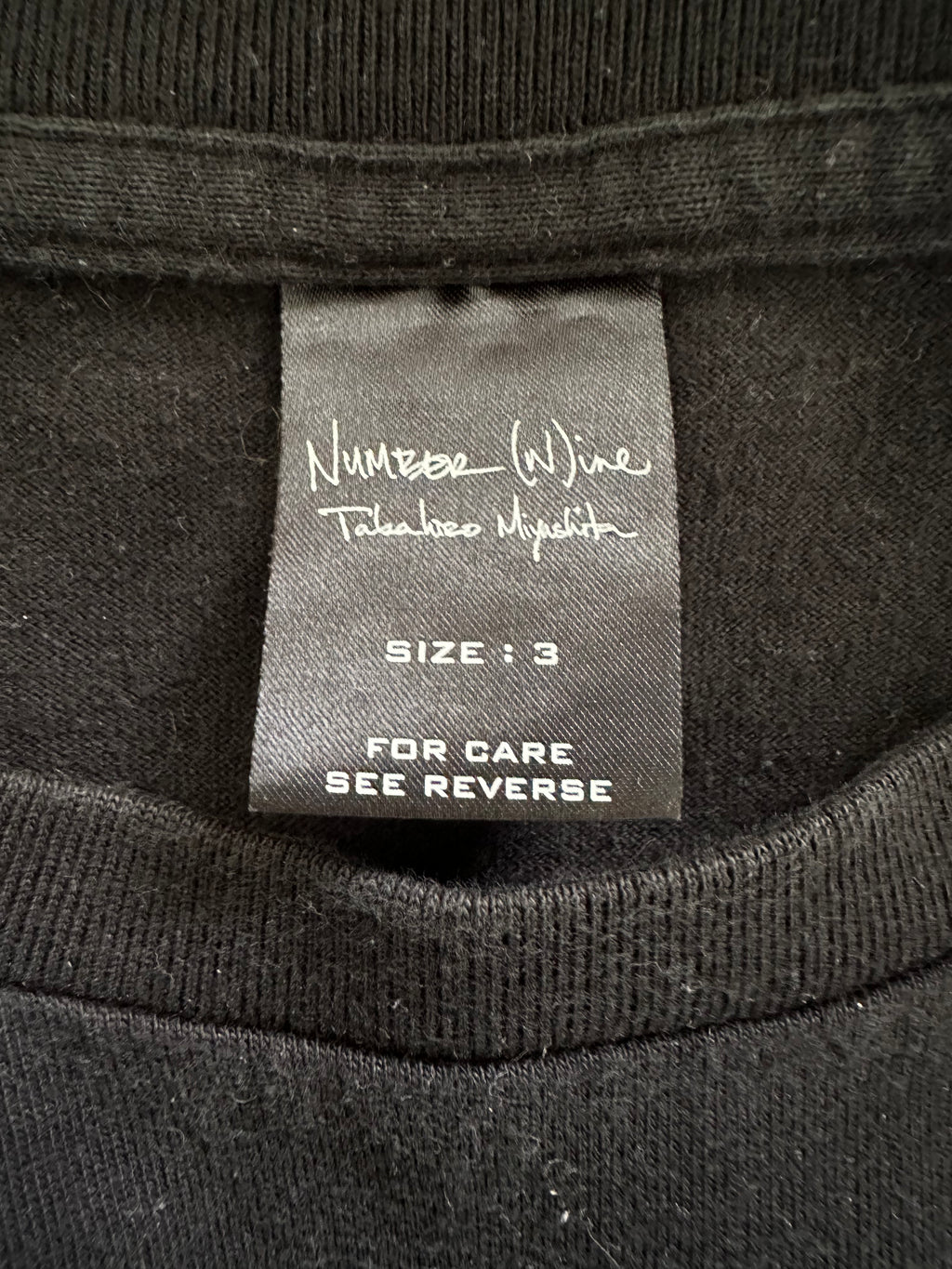 AW03 Number (N)ine Life is Confusing Tee