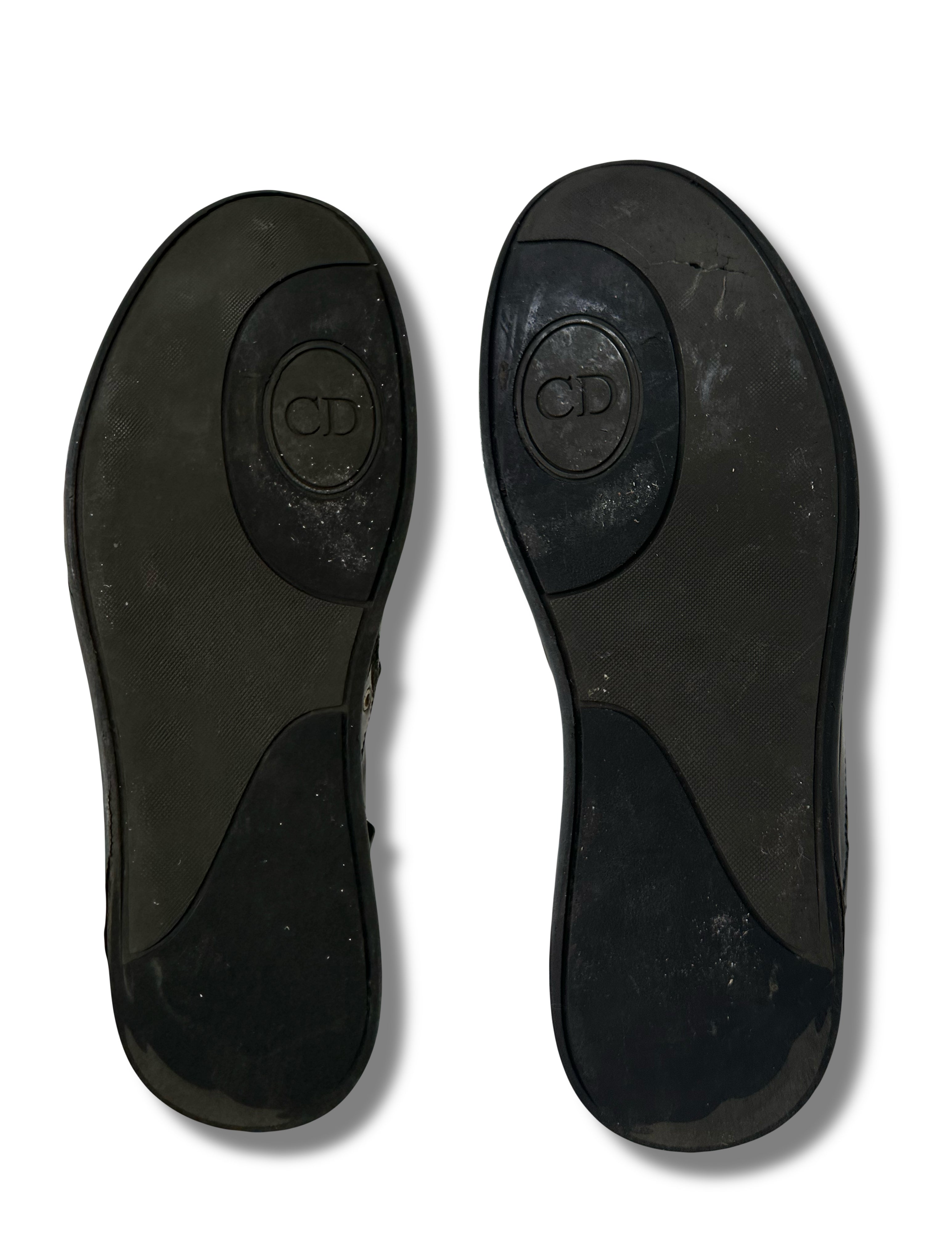 AW08 Dior Homme Lumiere du Nord High Top Bondage Sneakers