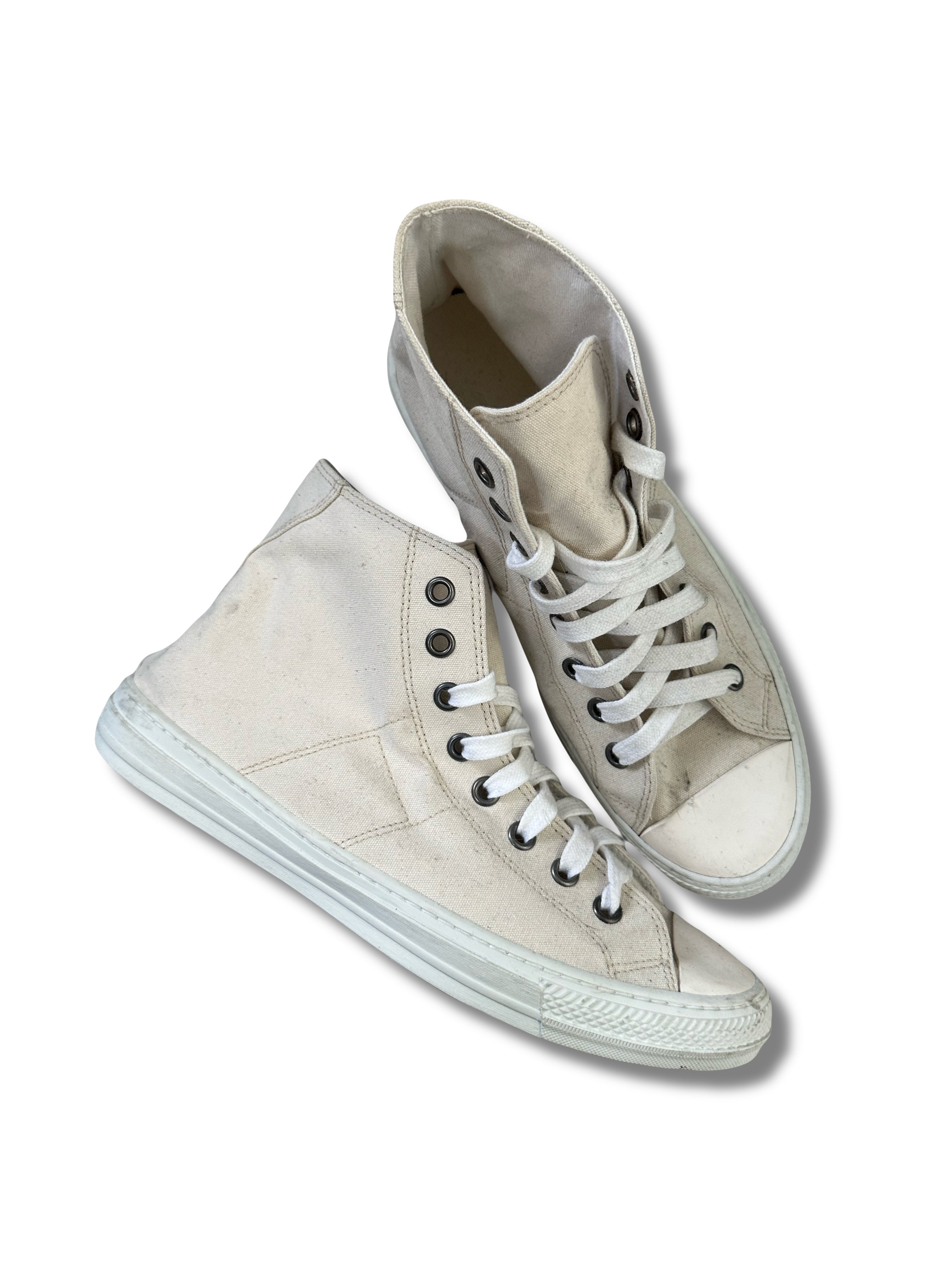 Maison Margiela Beige Chuck Taylor Sneakers