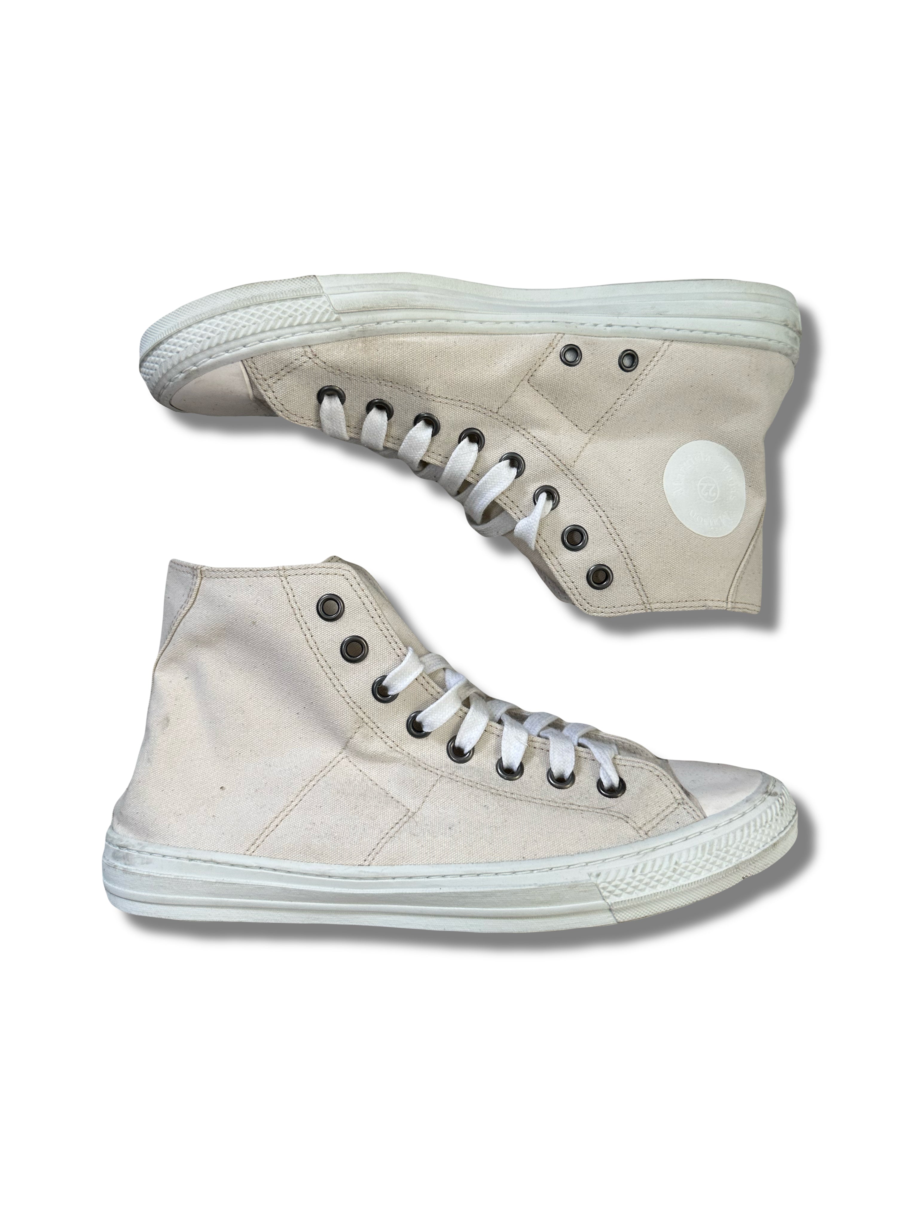 Maison Margiela Beige Chuck Taylor Sneakers