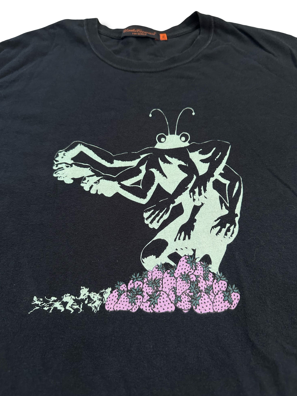 Undercover AW06 'GuruGuru' Strawberry Insect Tee