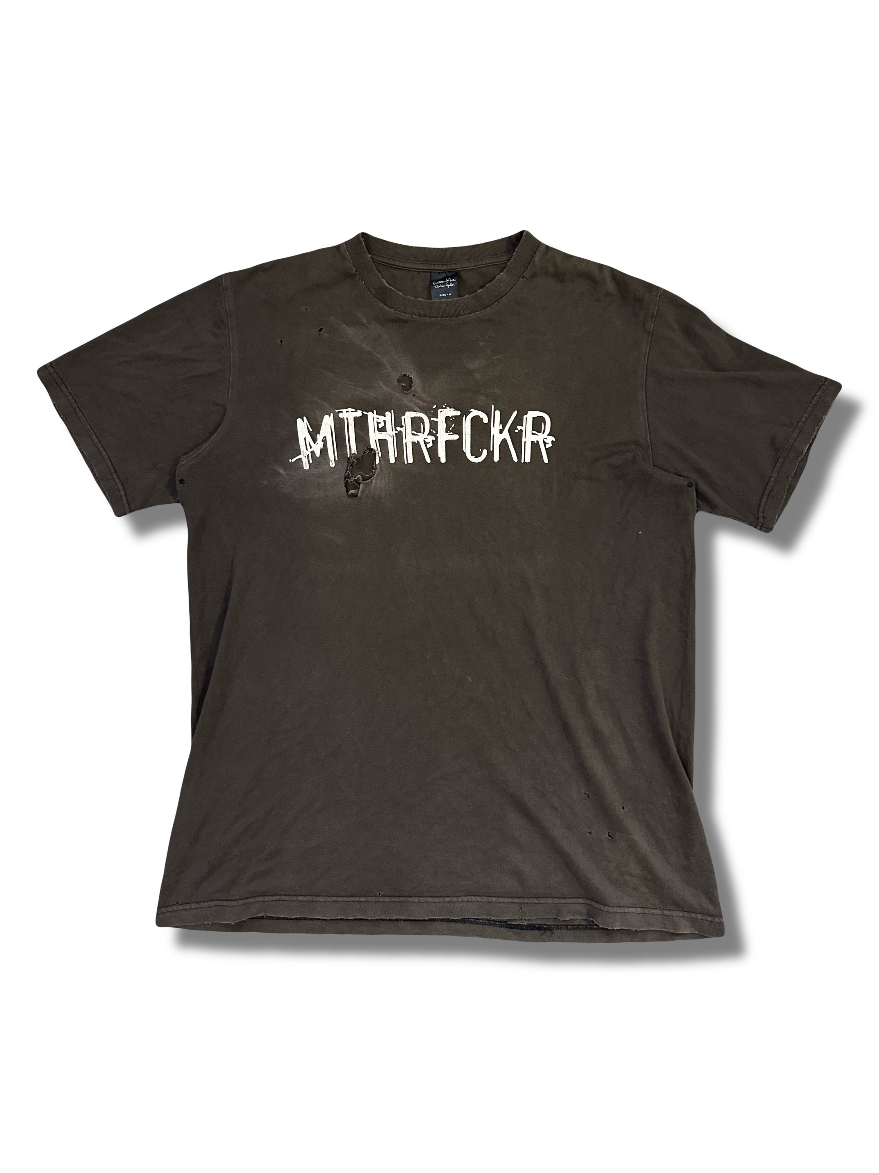 SS05 Number (N)ine Nightcrawler MTHRFCKA Tee