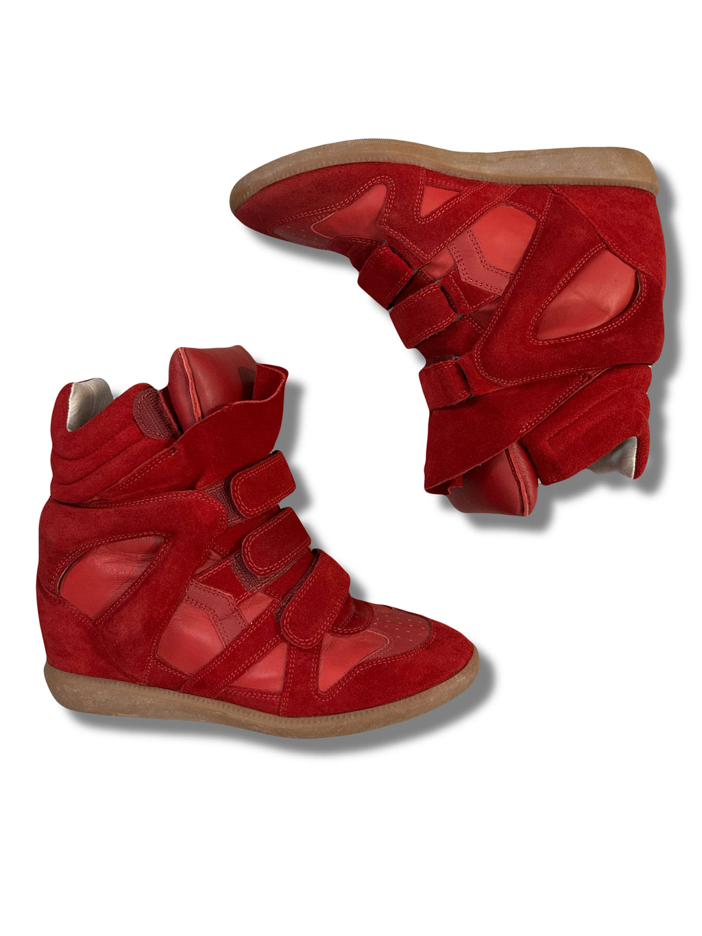 Isabel Marant Beckett Wedge Sneakers