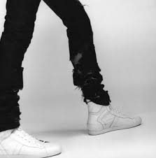 SS04 Dior Homme Strip Denim